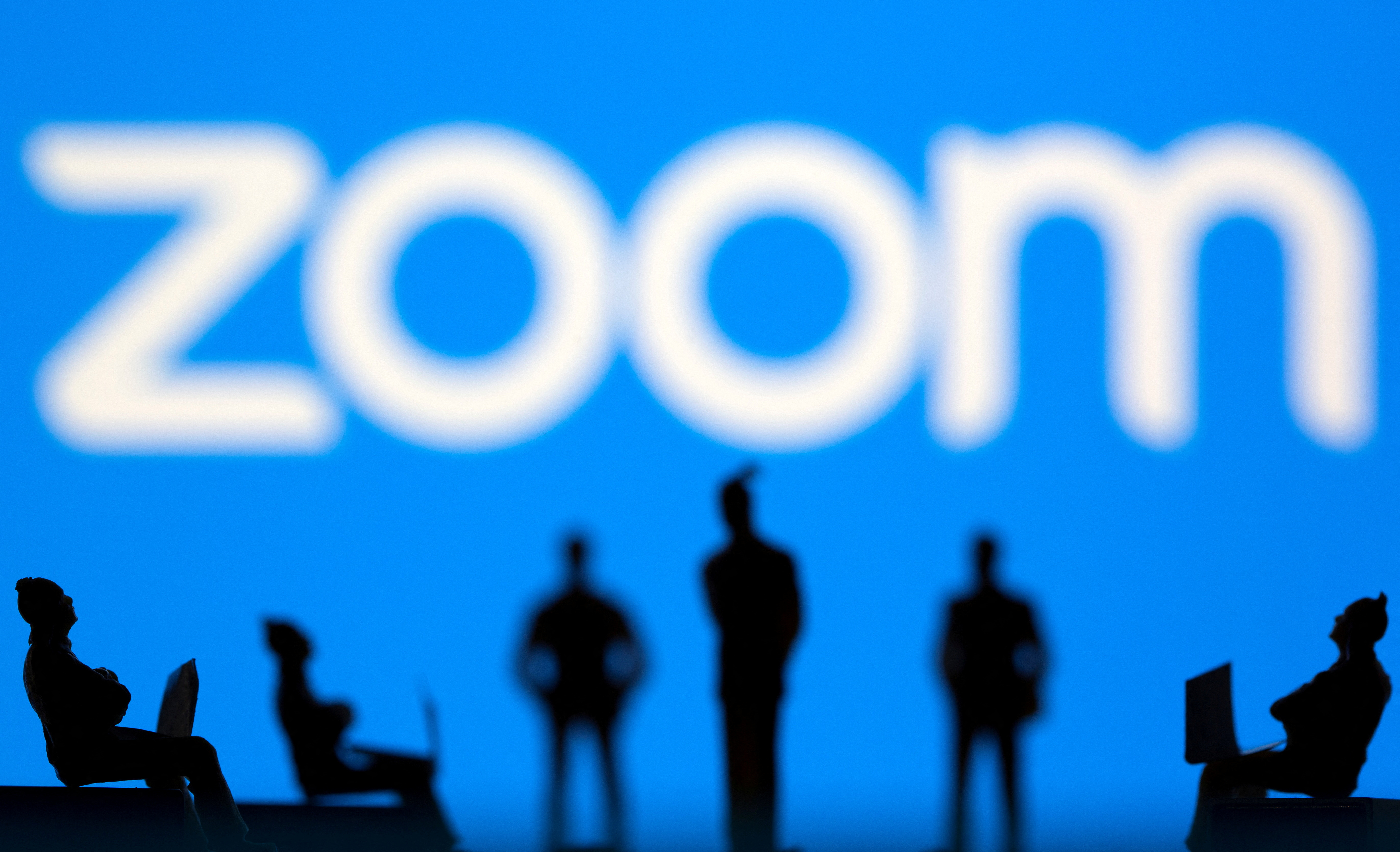 Illustration picture of Zoom logo