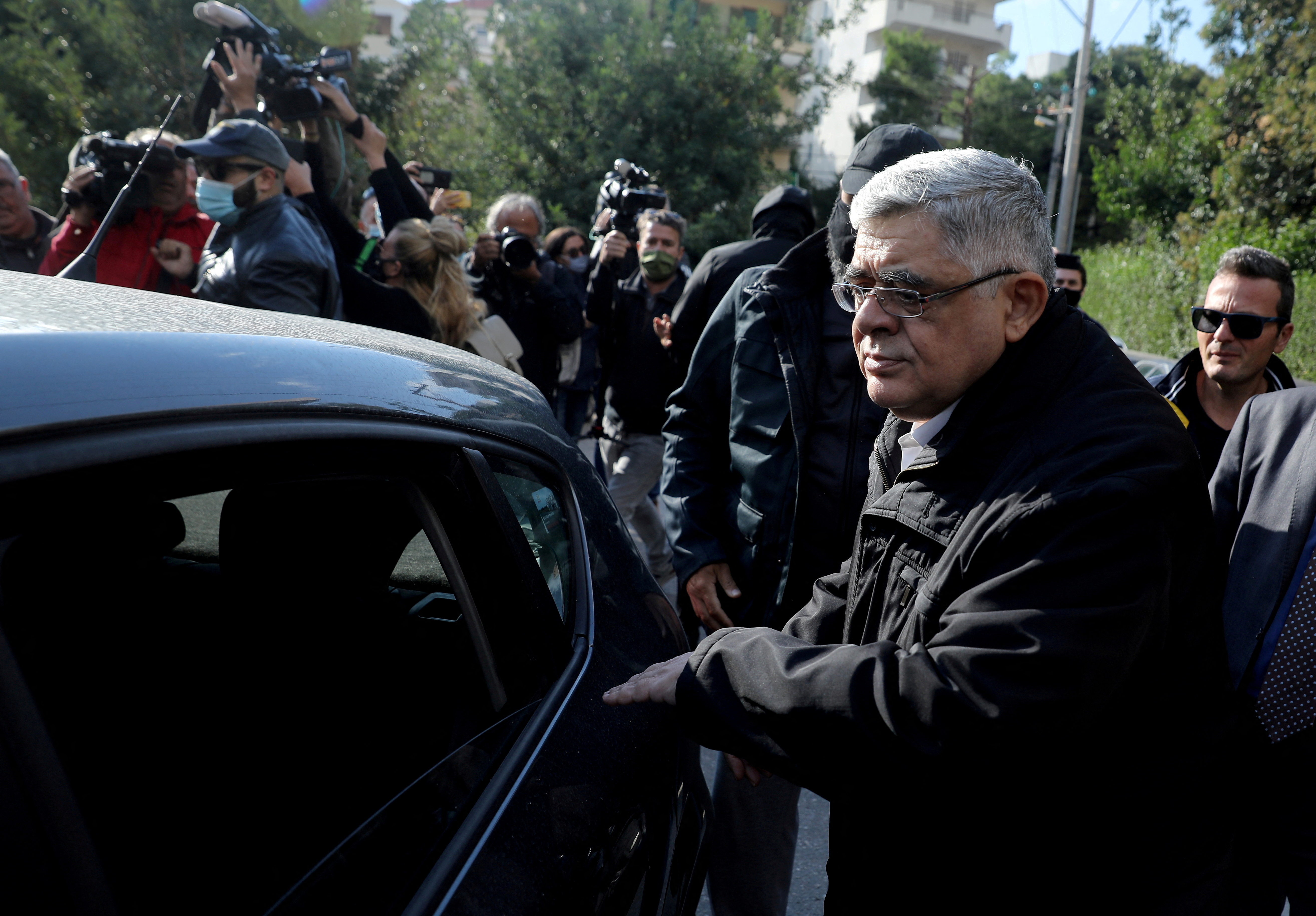 Nikos Mihaloliakos, leader of Greece's far-right Golden Dawn party