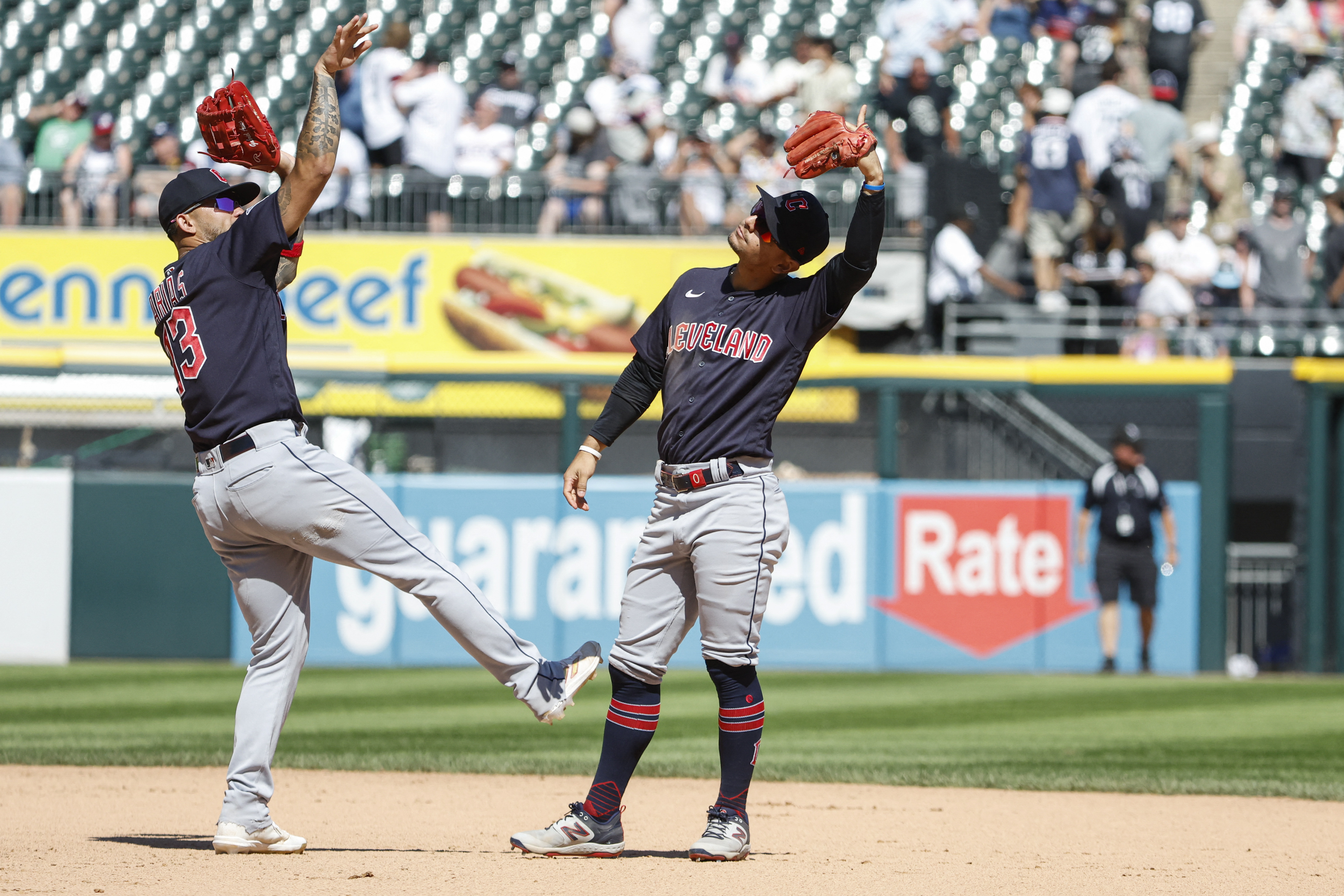 Jose Ramirez goes yard twice, Guardians blank White Sox