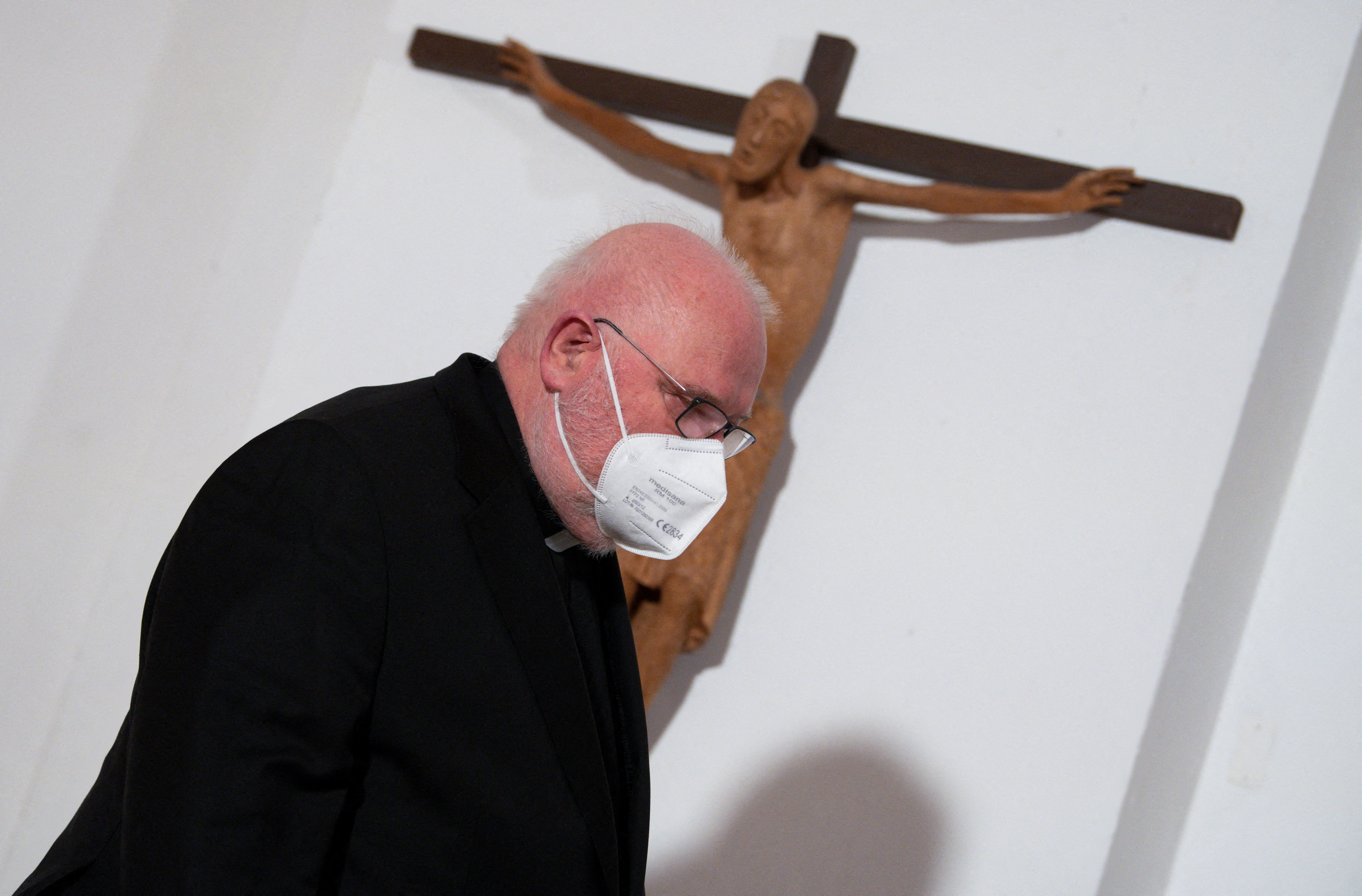 Cardinal Marx news conference after a sexual abuse survey was presented in Munich