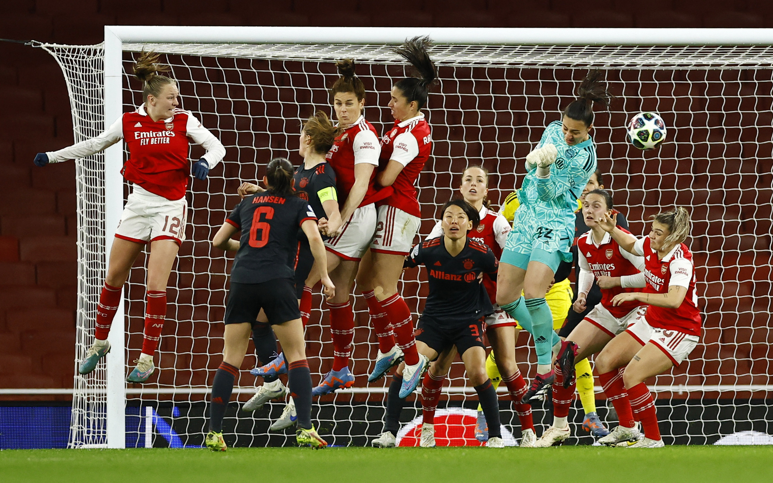 Women's Champions League - Quarter Final - Second Leg - Arsenal v Bayern Munich
