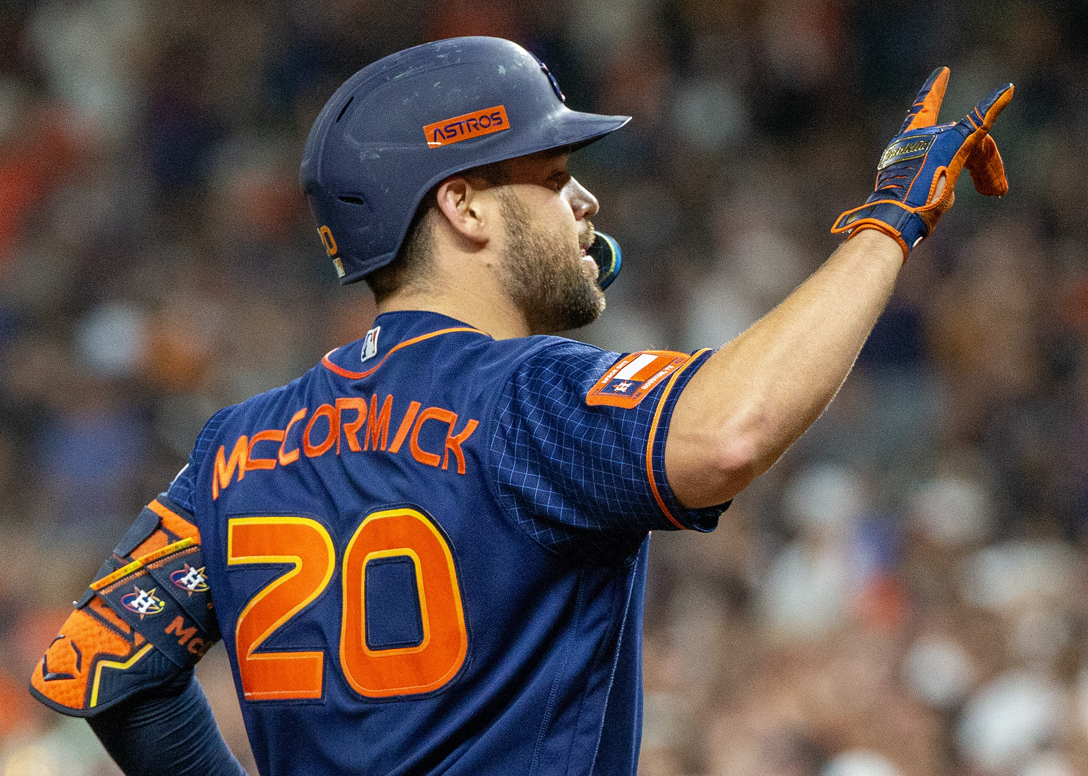 McCormick homers twice to lead the Astros to 9-4 win over the Red Sox