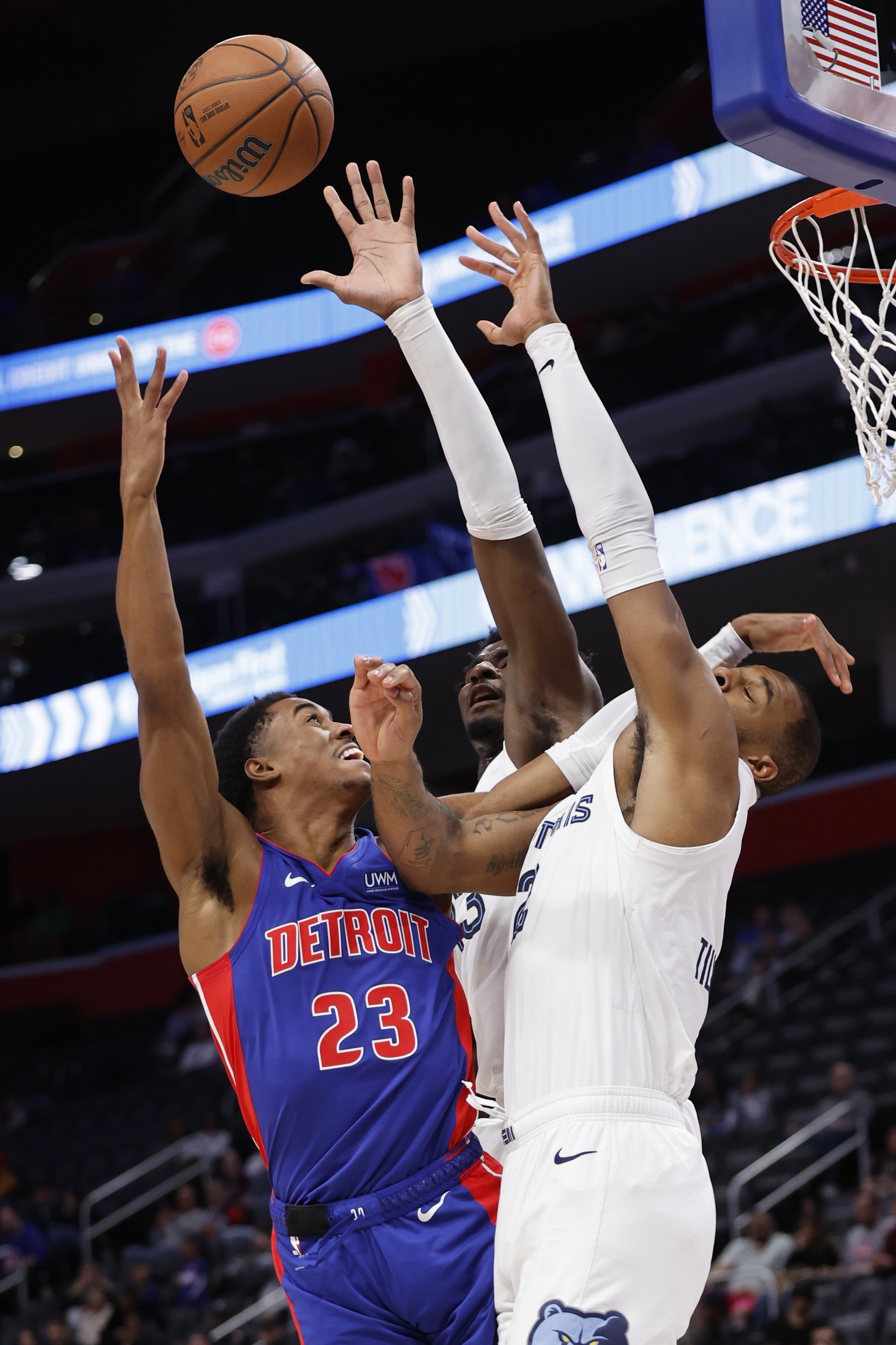 Desmond Bane (49), Grizzlies Send Pistons To 18th Straight Loss | Reuters