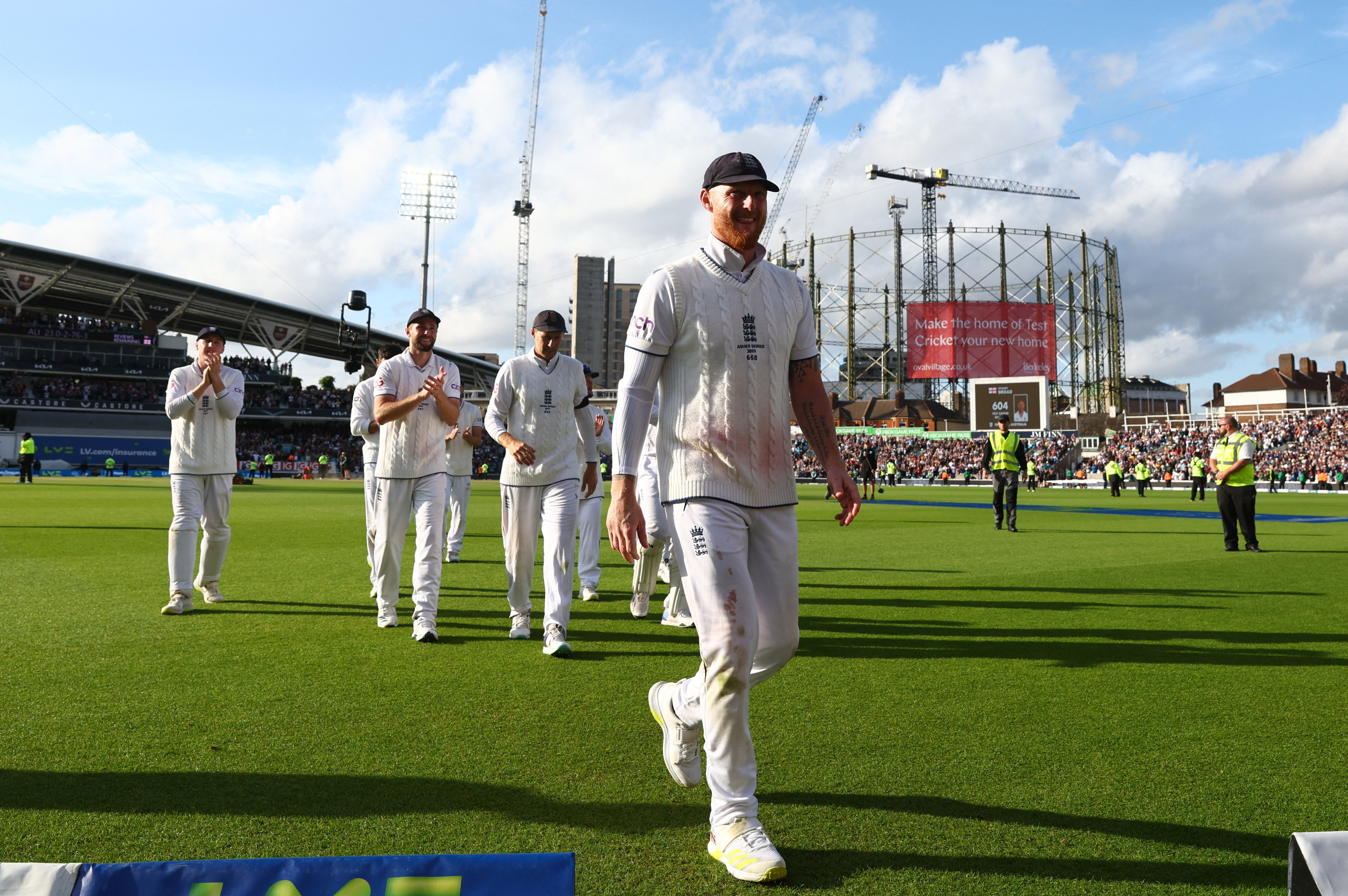 Stokes says England walked the walk to level Ashes series Reuters