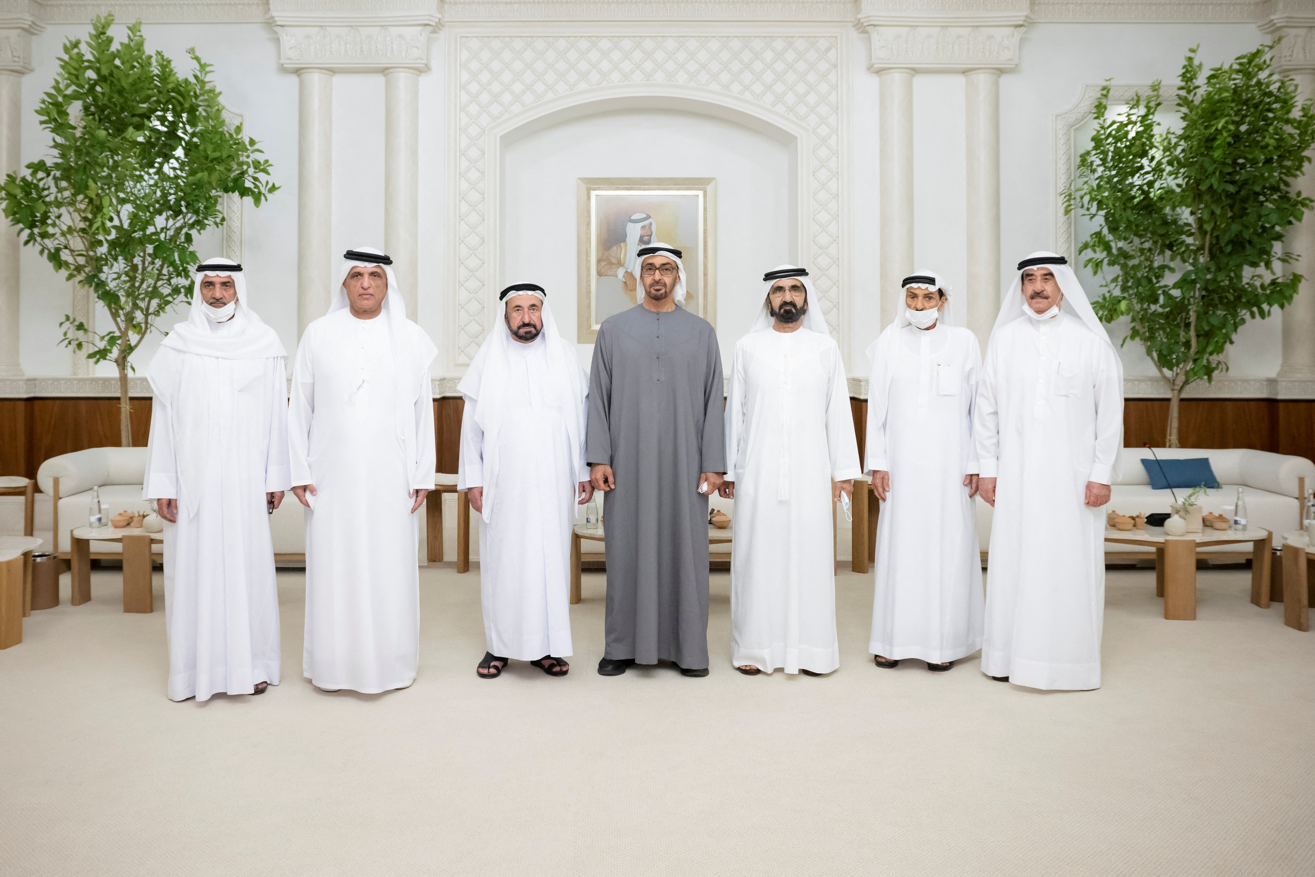 Federal Supreme Council meeting at Mushrif Palace in Abu Dhabi