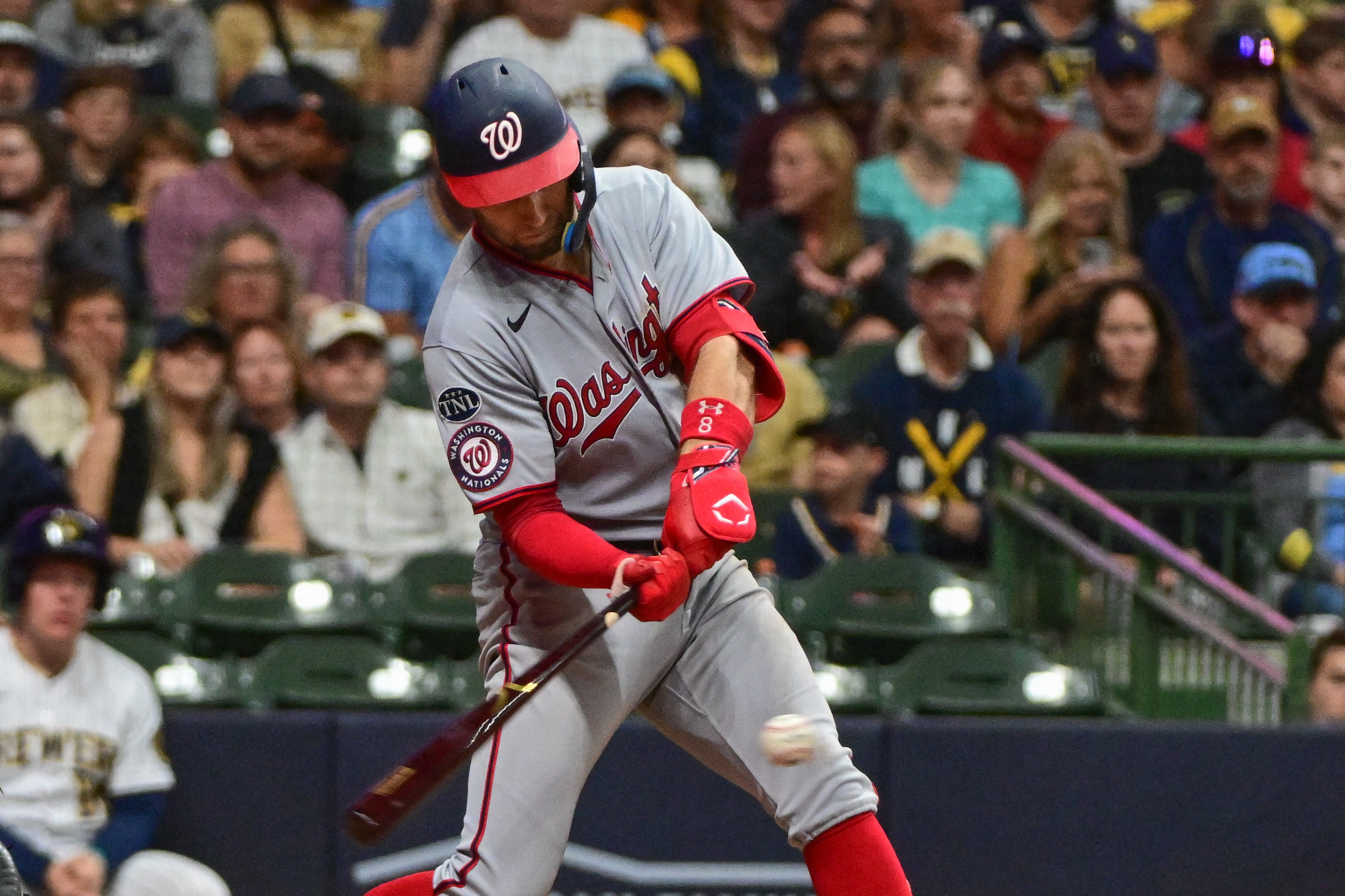 Mark Canha grand slam hands Nationals a loss to Brewers - The Washington  Post