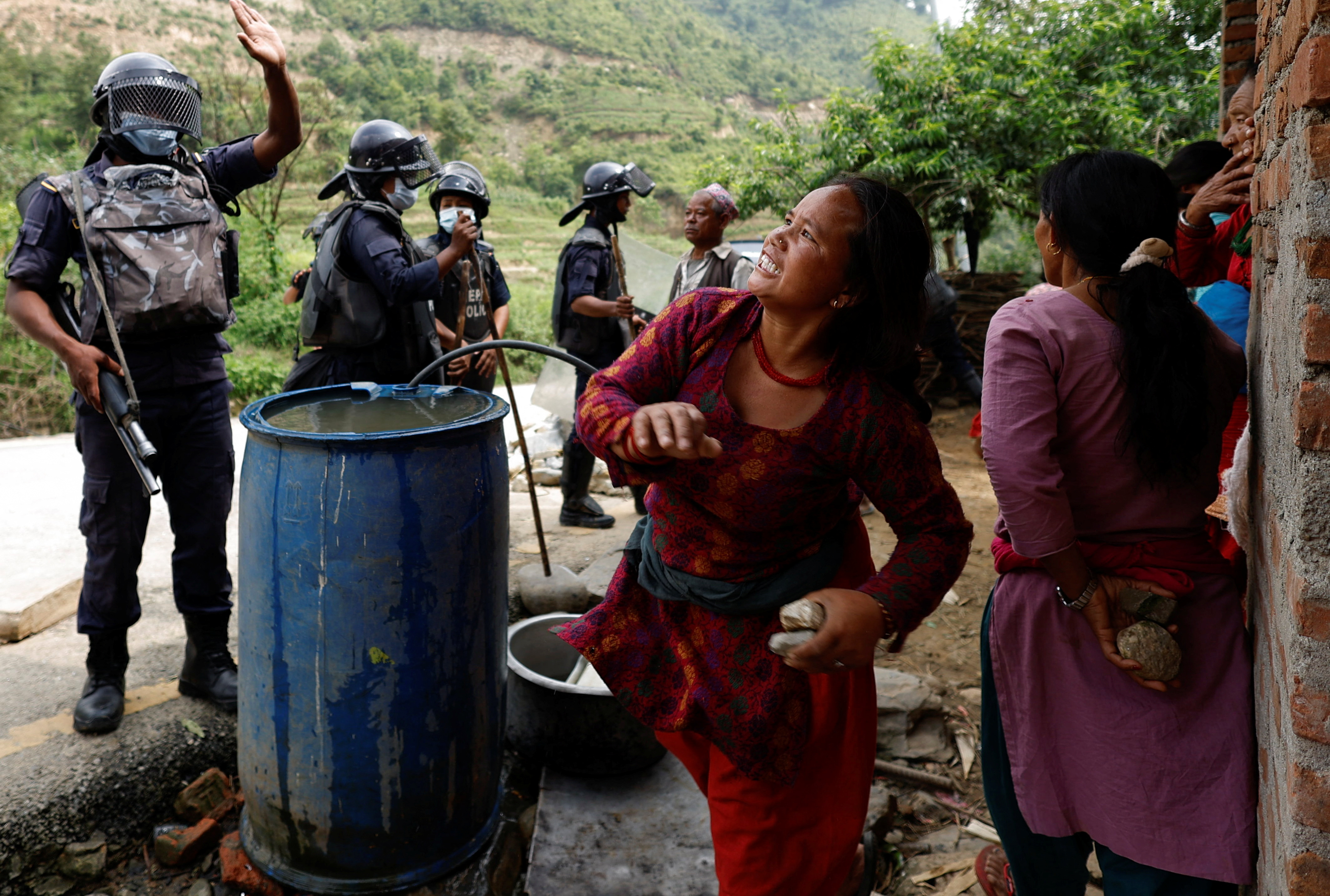 In Nepal's capital, piles of garbage put off tourists and residents