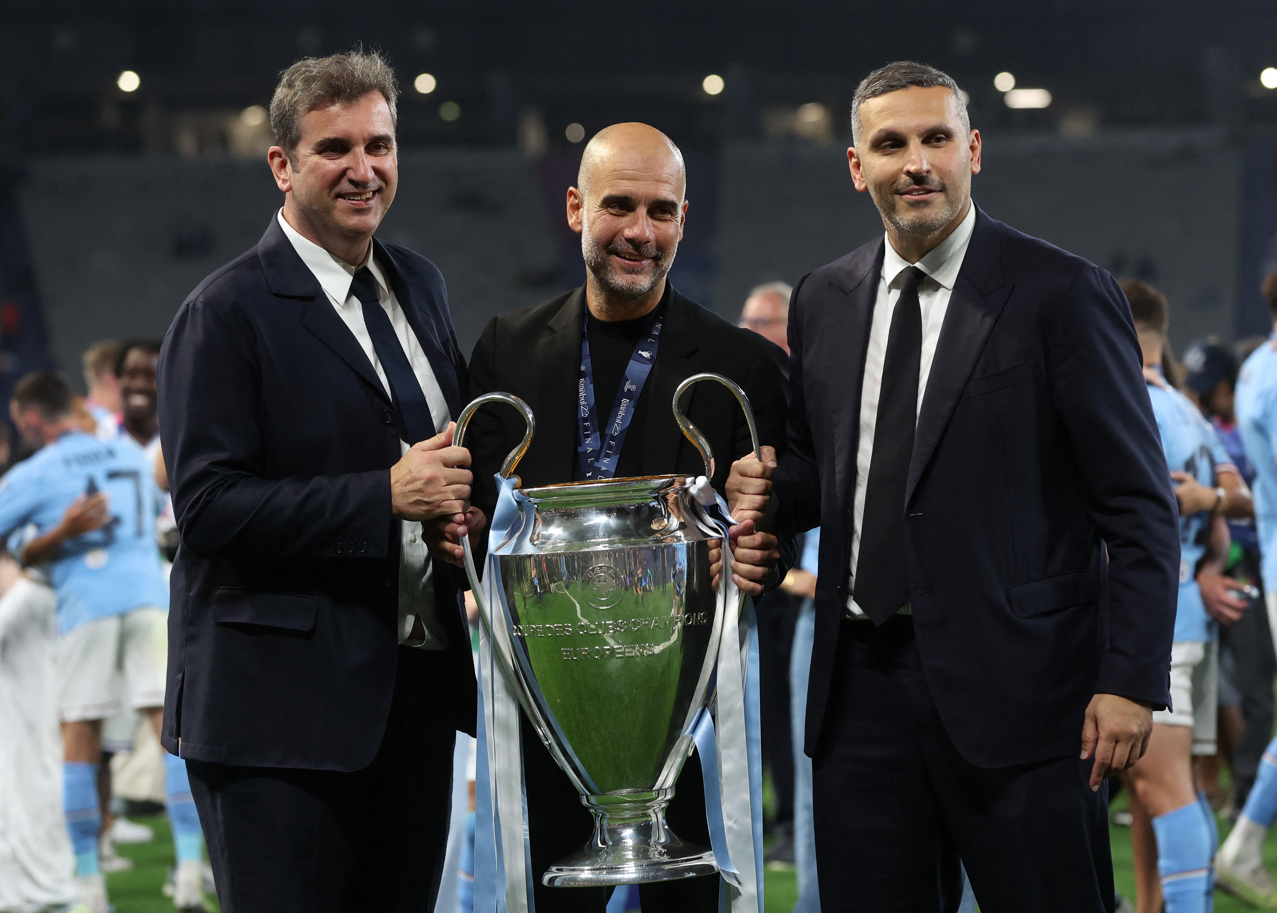 Champions League final: Who have Man City joined as treble winners