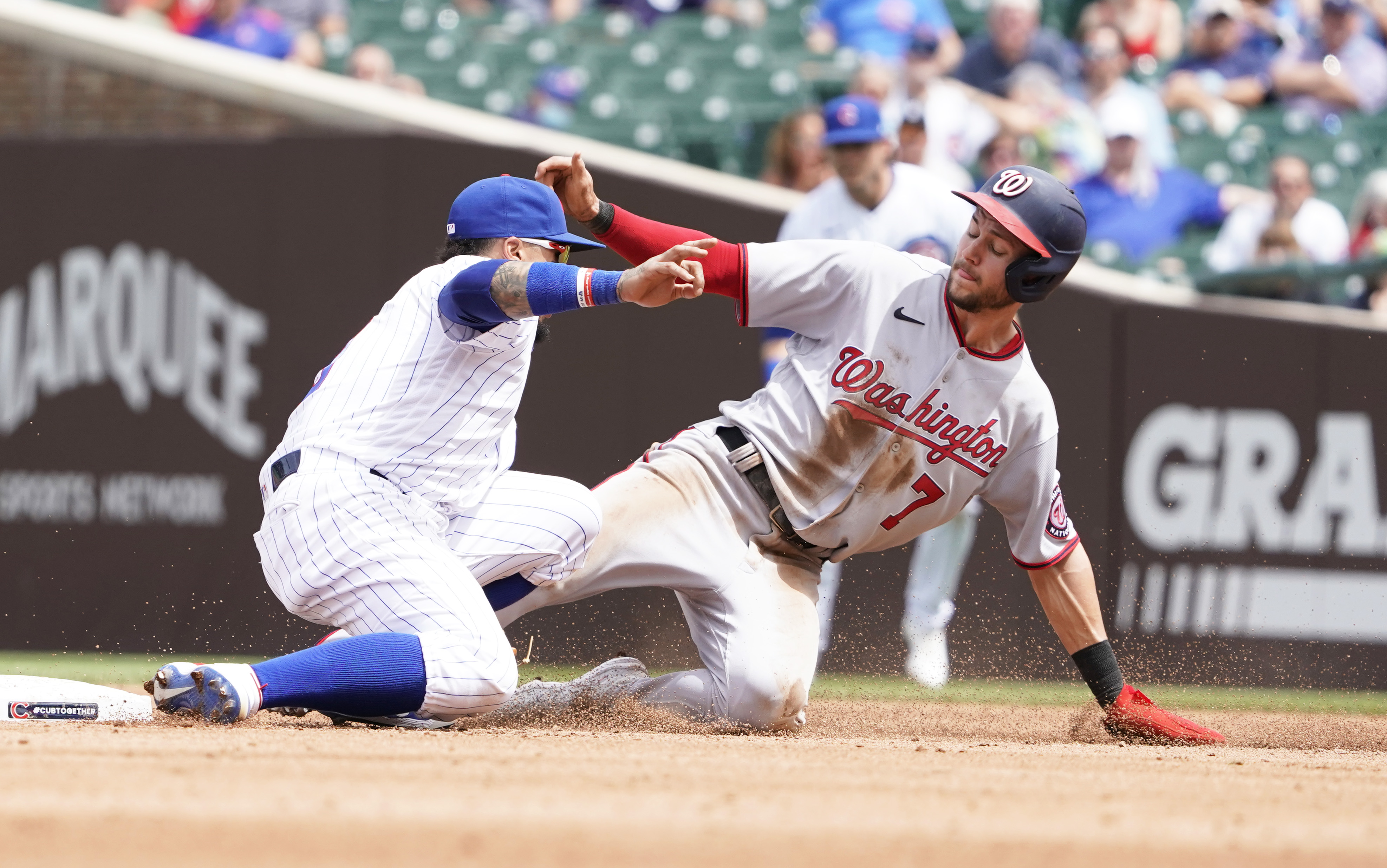 Ian Happ homers twice to lead Cubs past Nationals