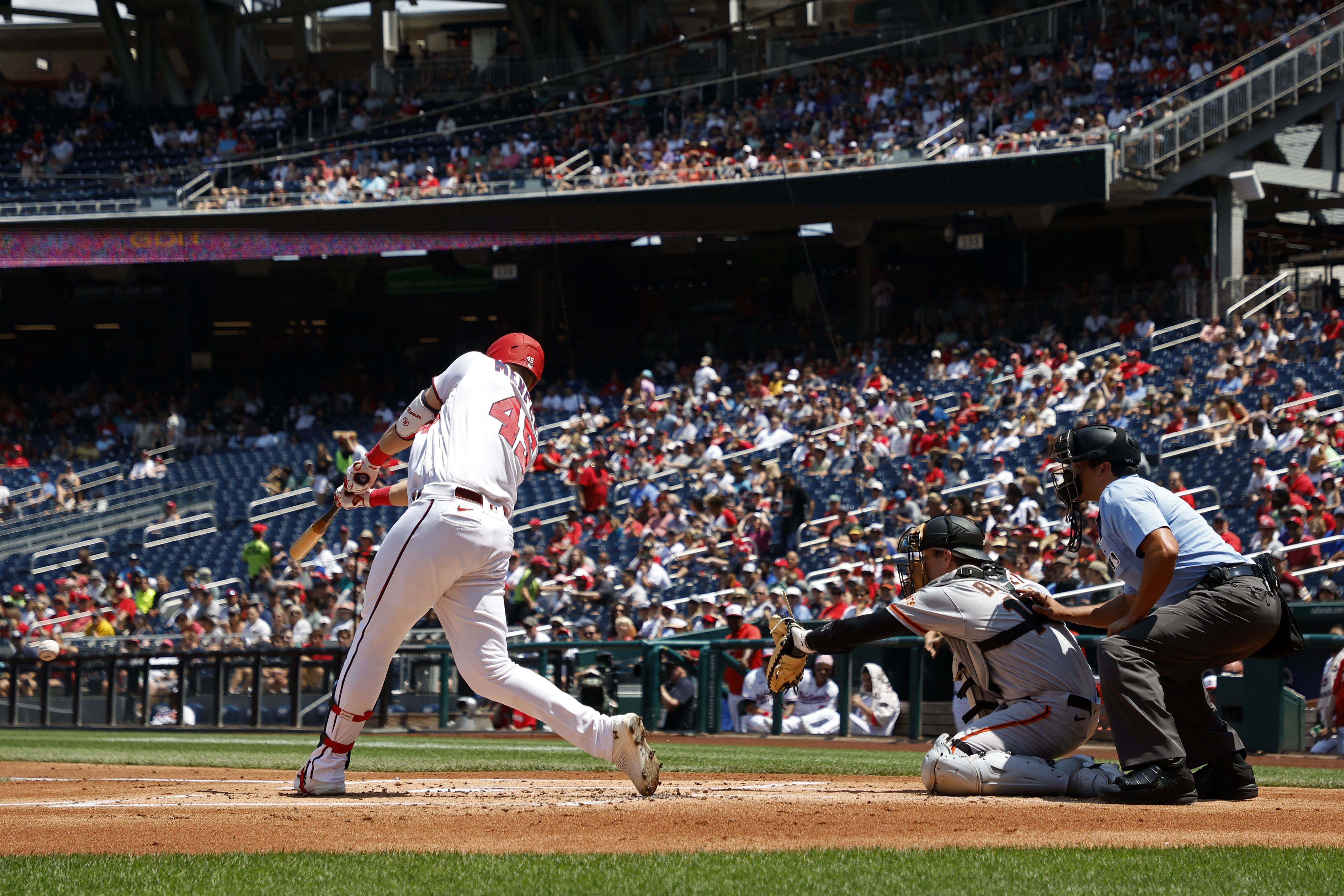 washington nationals throwback uniforms - and sweep of the giants  07.05.2012