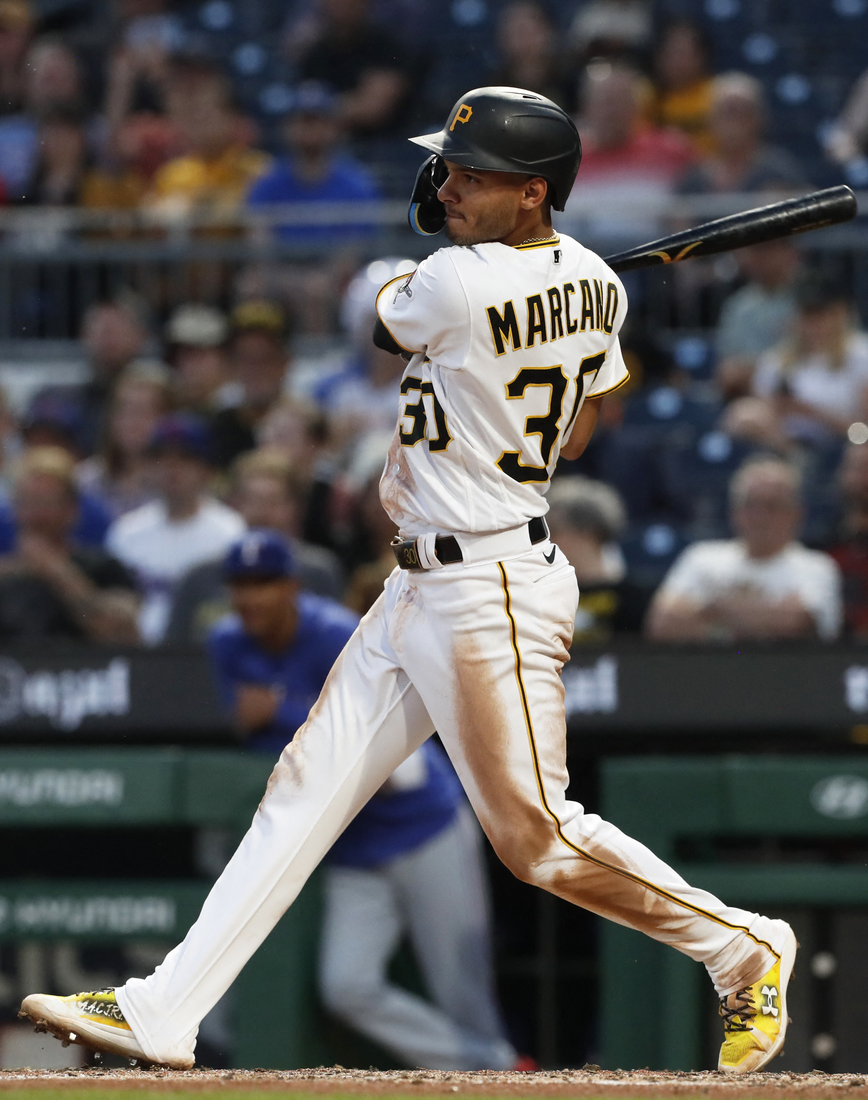 Tucupita Marcano's slam propels Pirates past Rangers