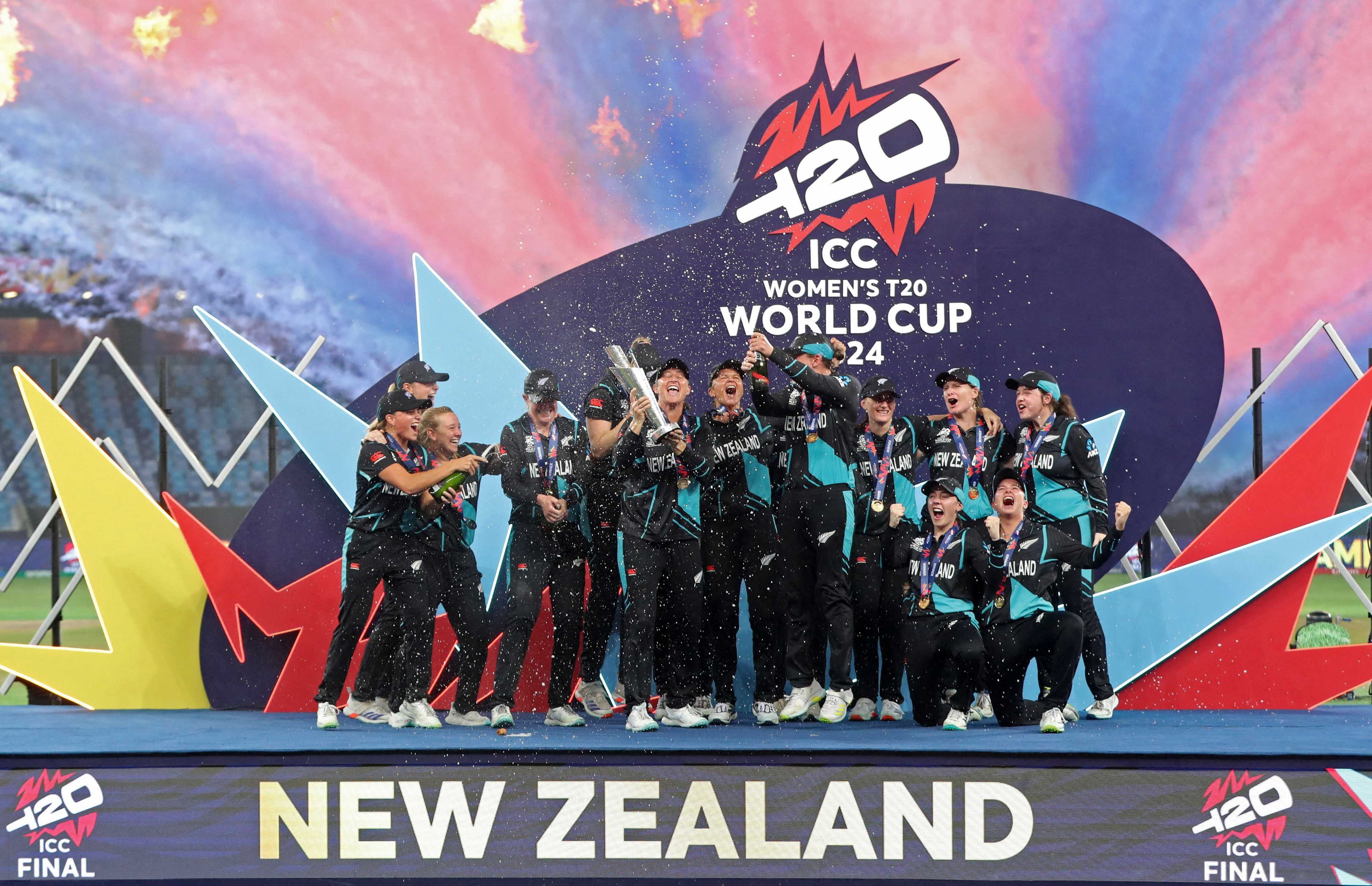 New Zealand celebrates a sporting weekend to remember Reuters