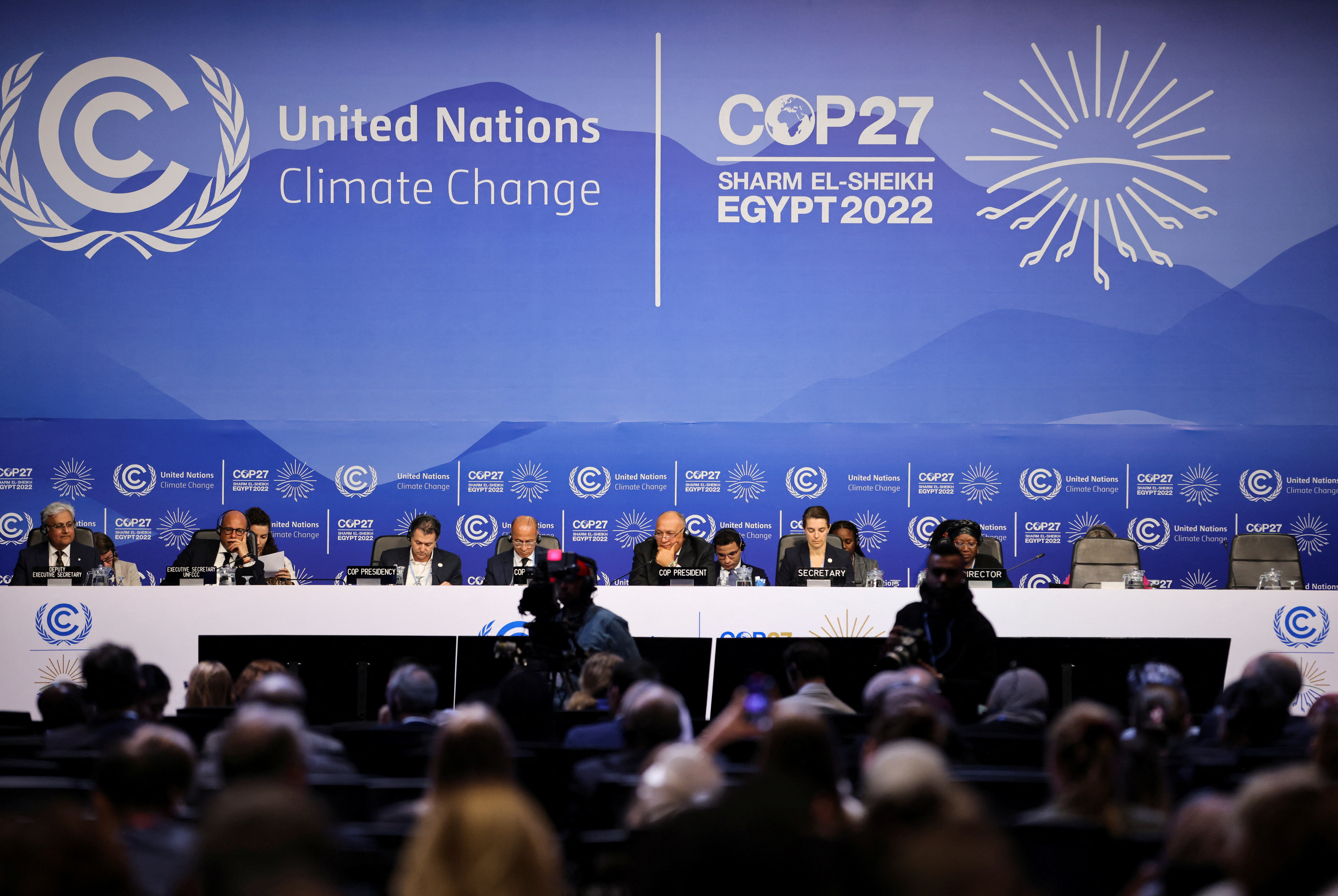 COP27 climate summit, in Egypt