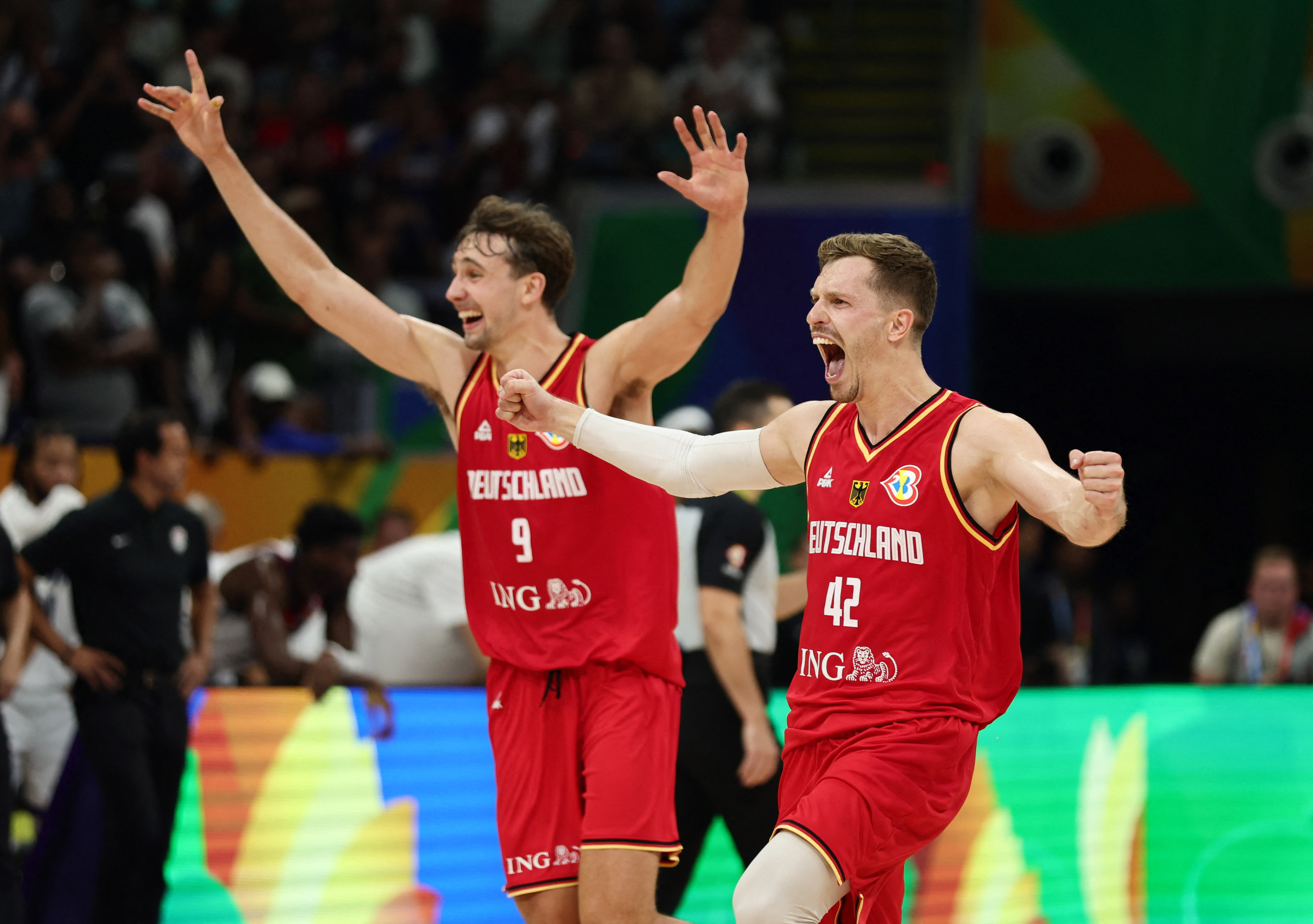 Basketball Germany score massive upset over U.S. in FIBA World Cup