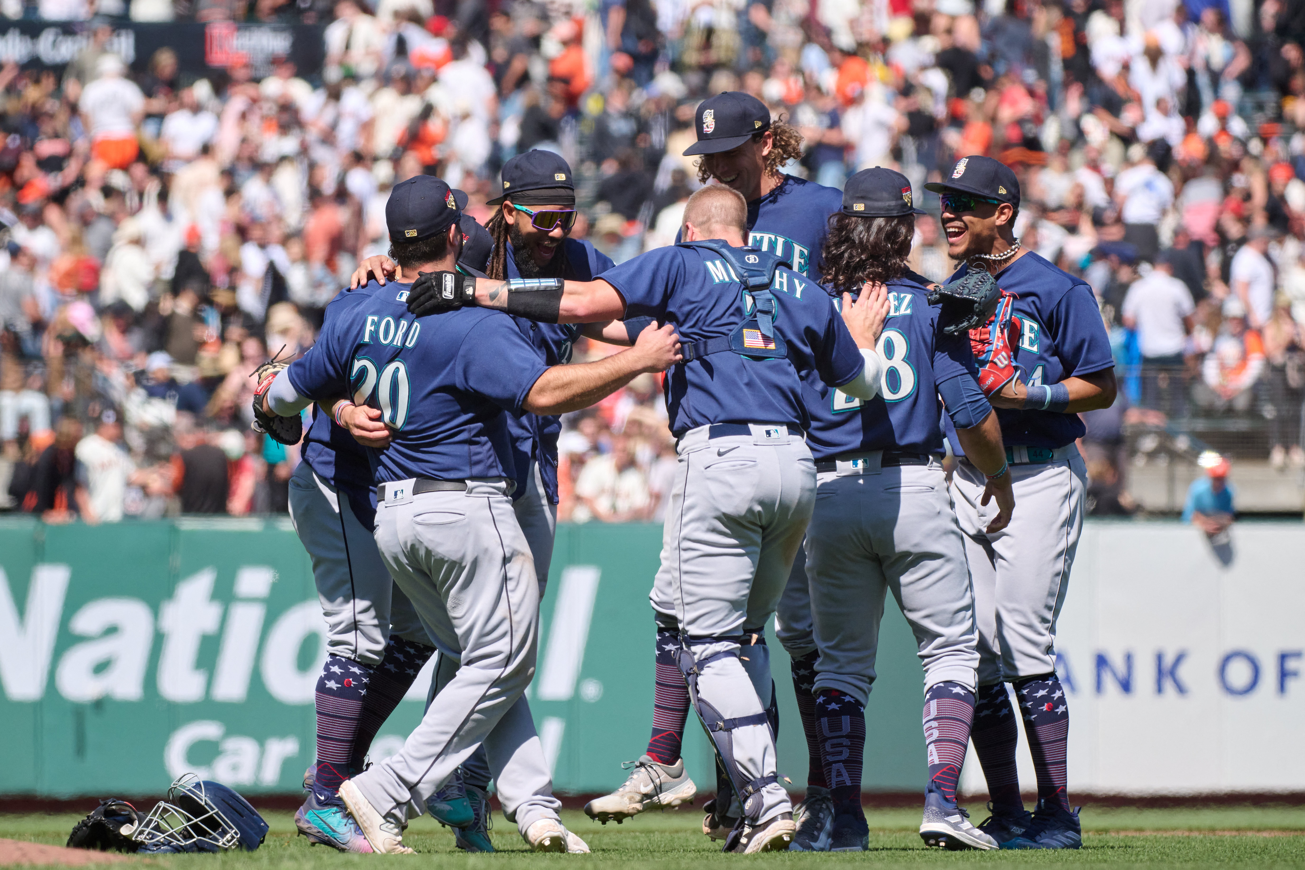 Gilbert pitches five-hit gem, Ford, Pollock homer in Mariners' 6-0