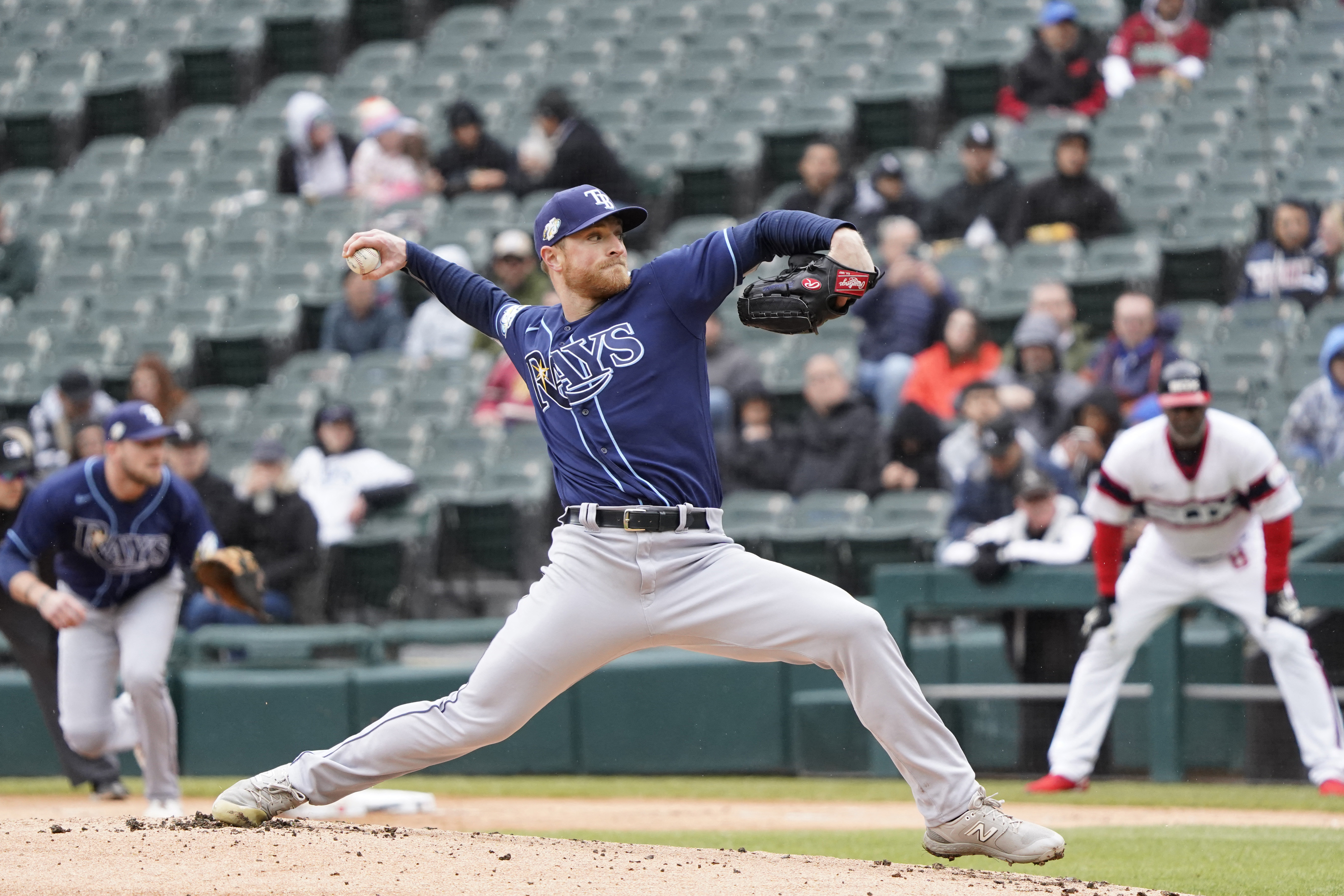 White Sox score seven in ninth to stun Rays, end 10-game slide