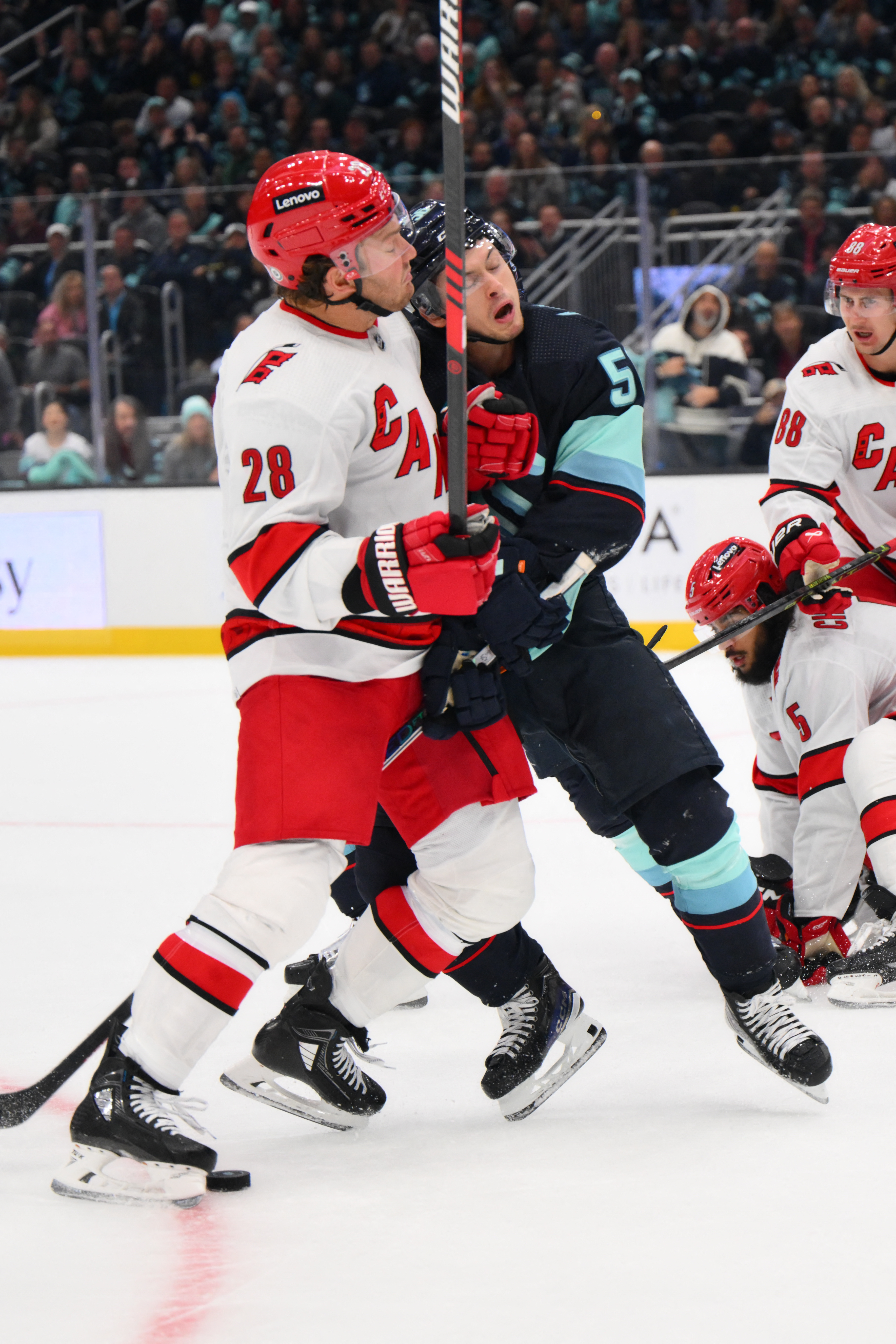 Kraken break out vs. Hurricanes, earn first win - The Rink Live