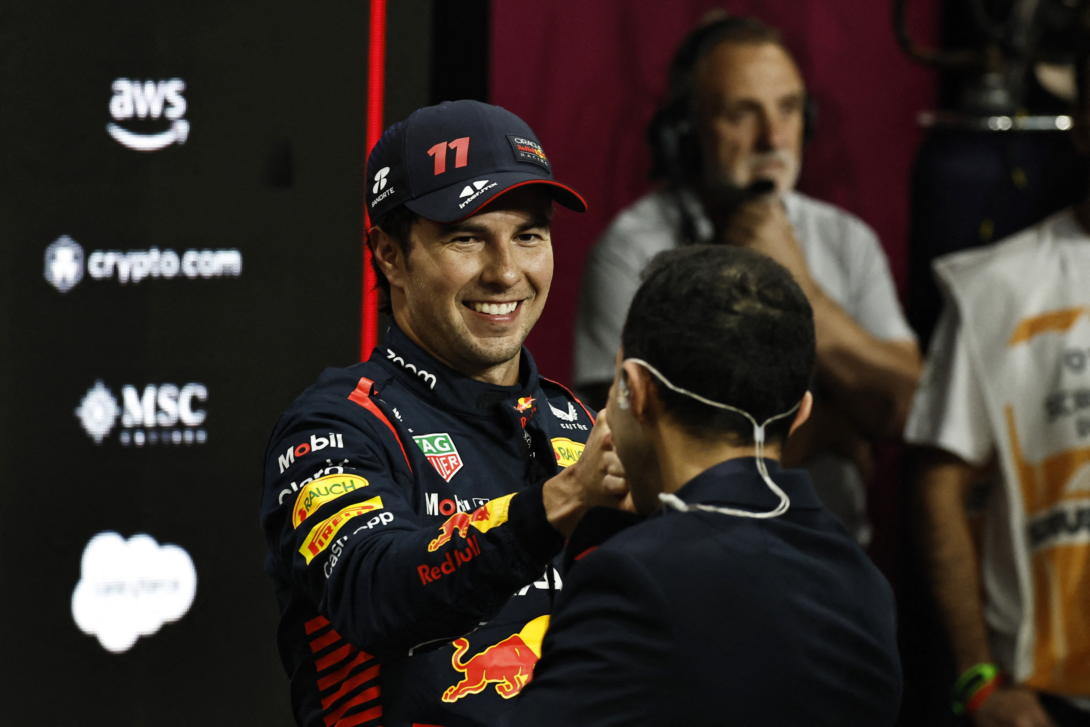 Perez on pole in Saudi Arabia as Verstappen hits trouble | Reuters