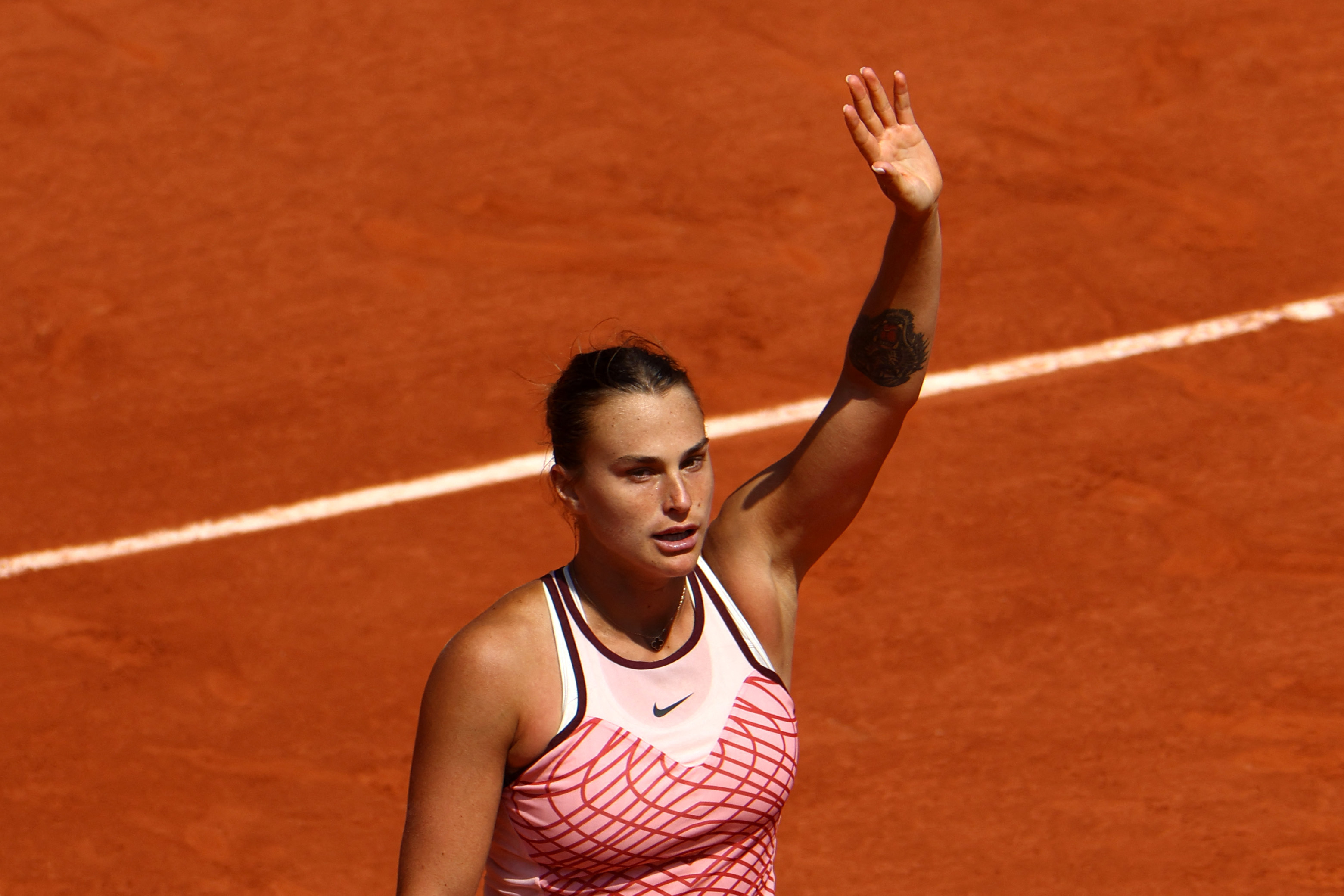 French Open 2023: Aryna Sabalenka sets up Karolina Muchova semi