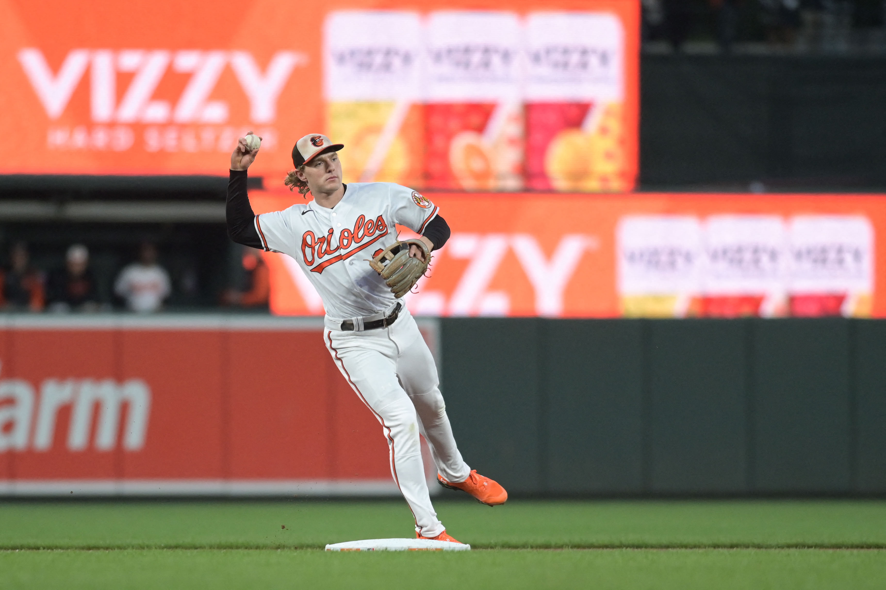 Uniforms worn for Baltimore Orioles at Washington Senators on