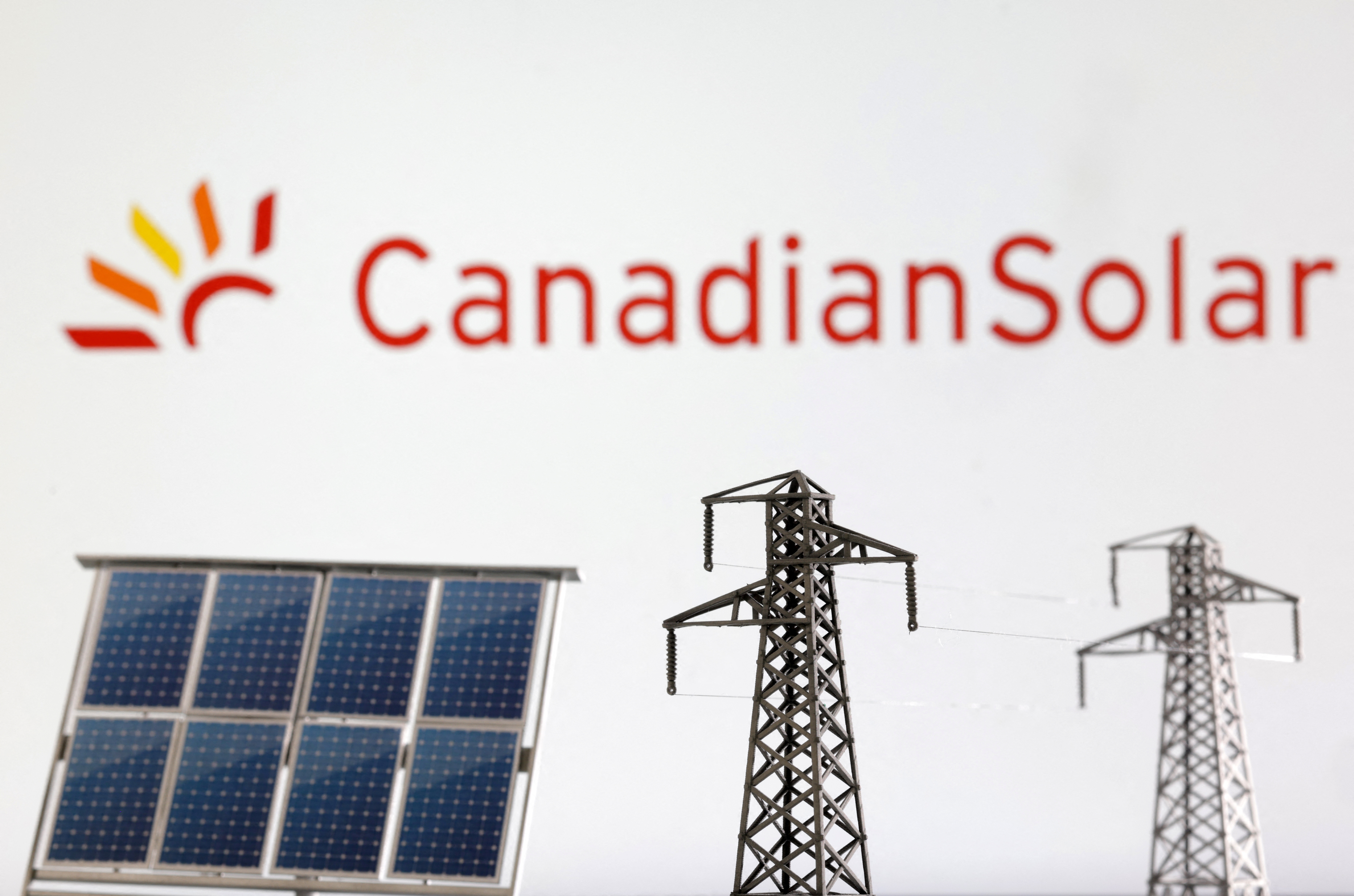 Illustration shows Canadian Solar logo