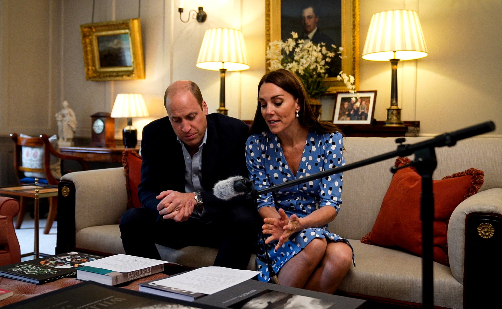 Britain's Duke and Duchess of Cambridge Lead Mental Health Minute
