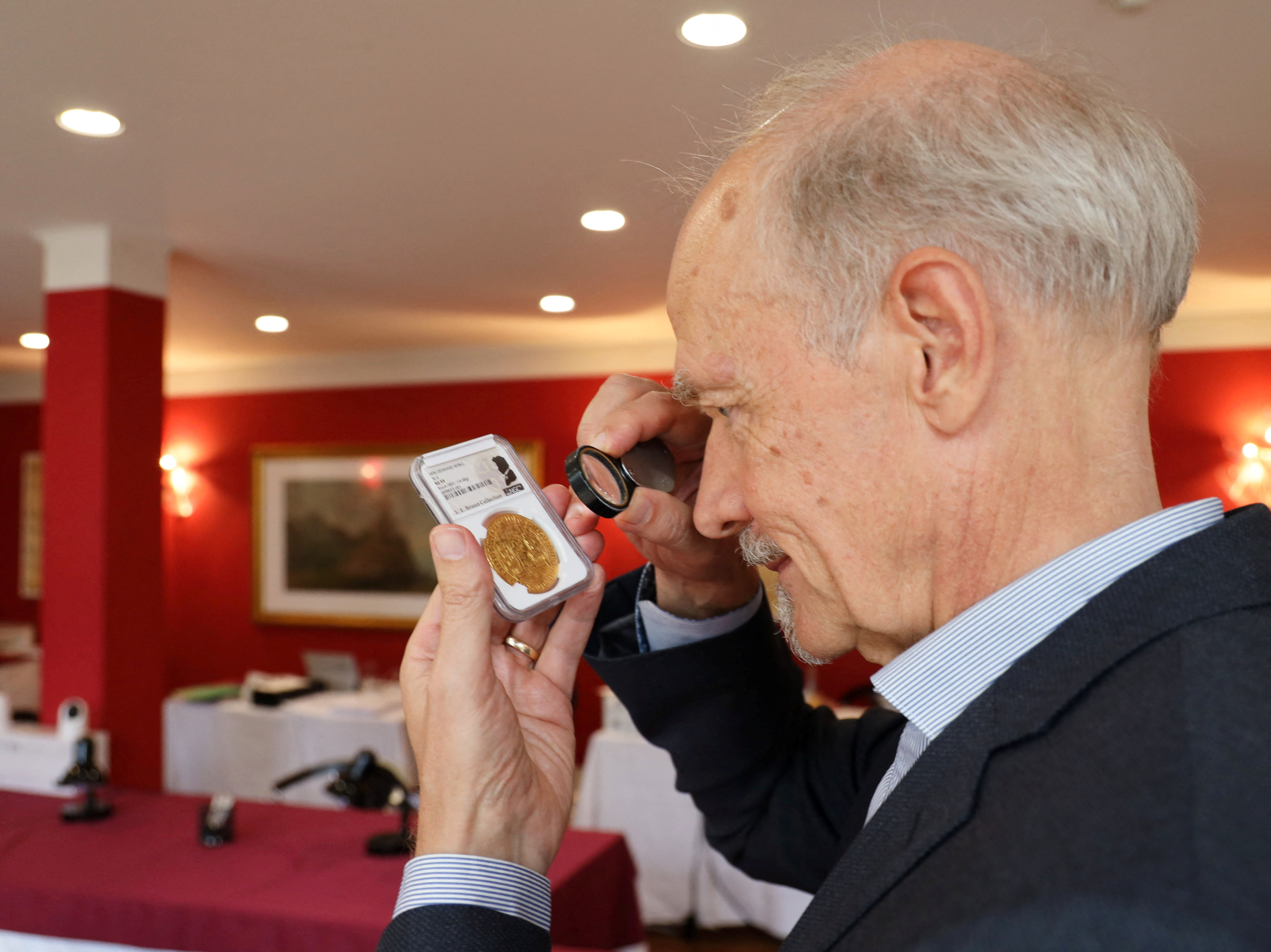 Danish Butter King's coin collection for sale 100 years after his death