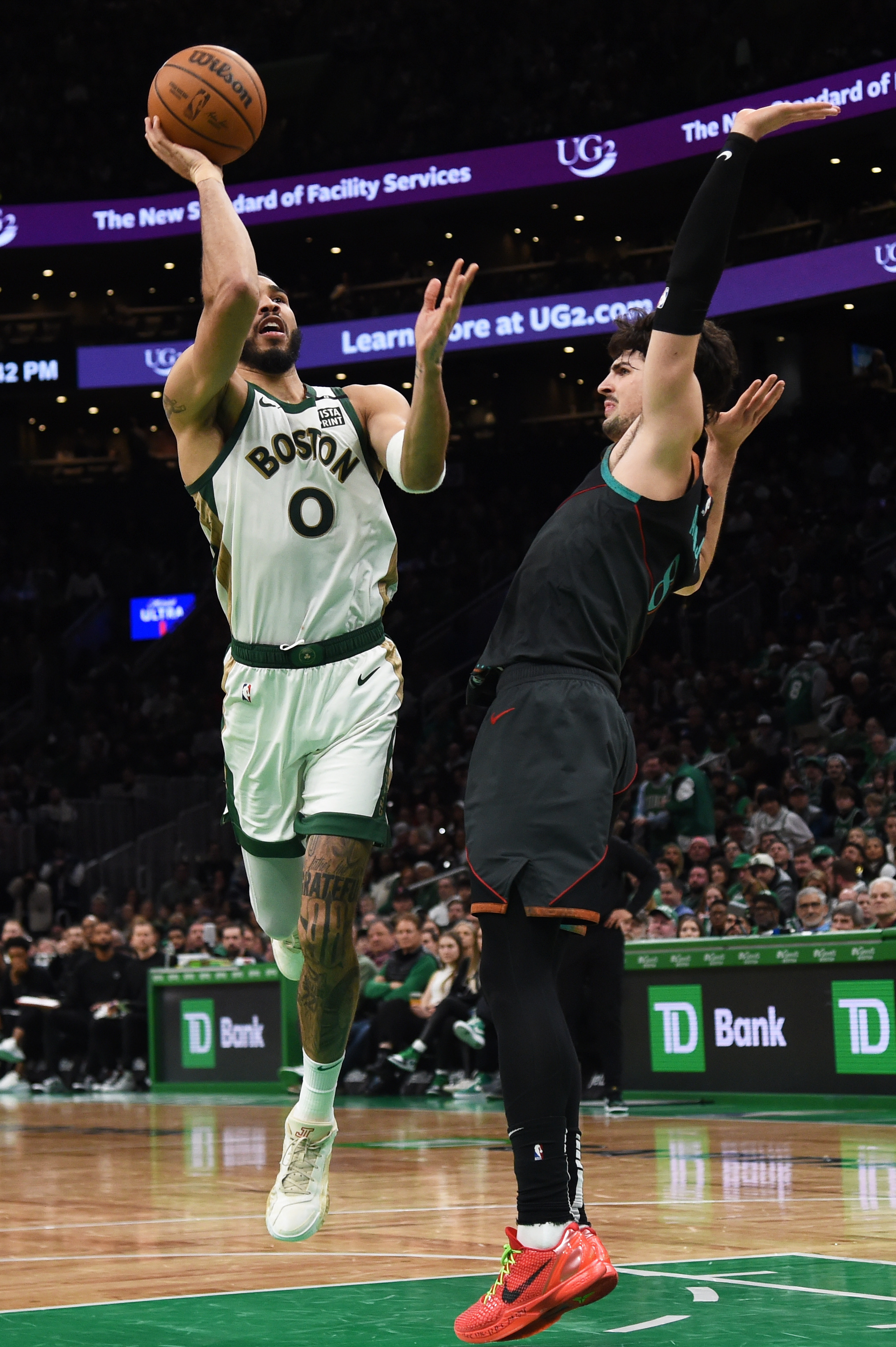 Jayson Tatum, Kristaps Porzingis Carry Celtics Past Wizards | Reuters