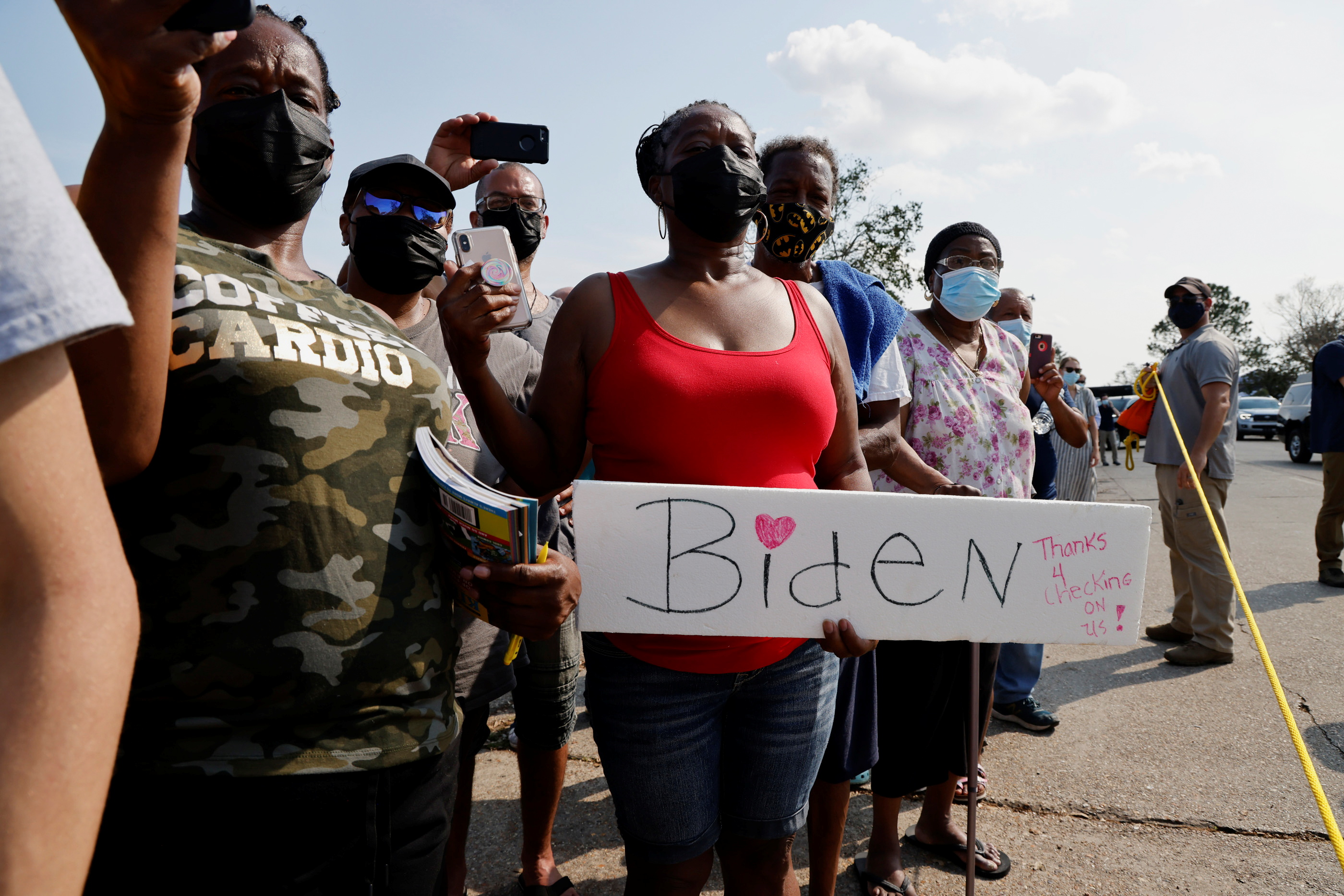 Surveying Storm Damage, Biden Vows To Help Louisiana Recover, Promotes ...