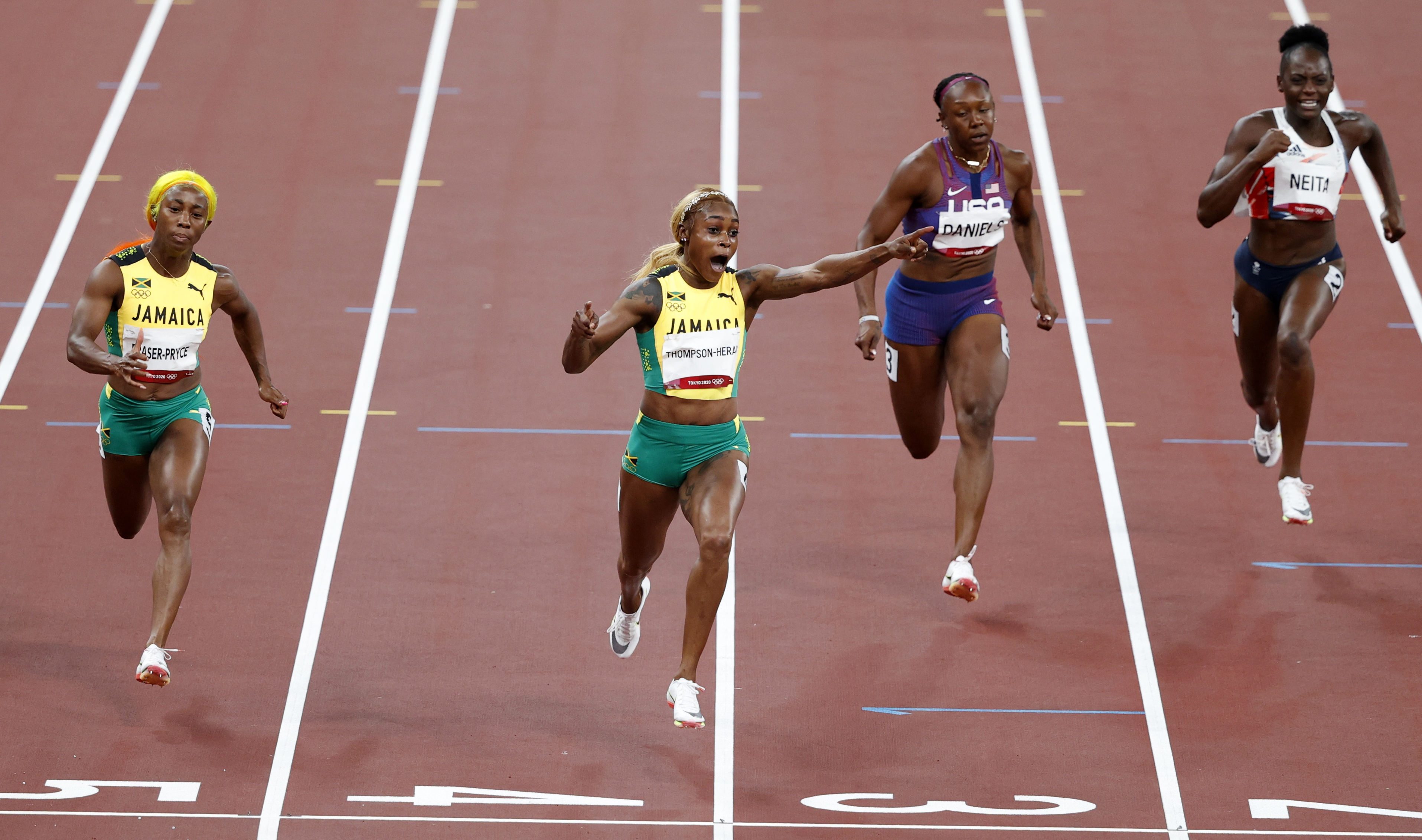 陸上 女子 100m