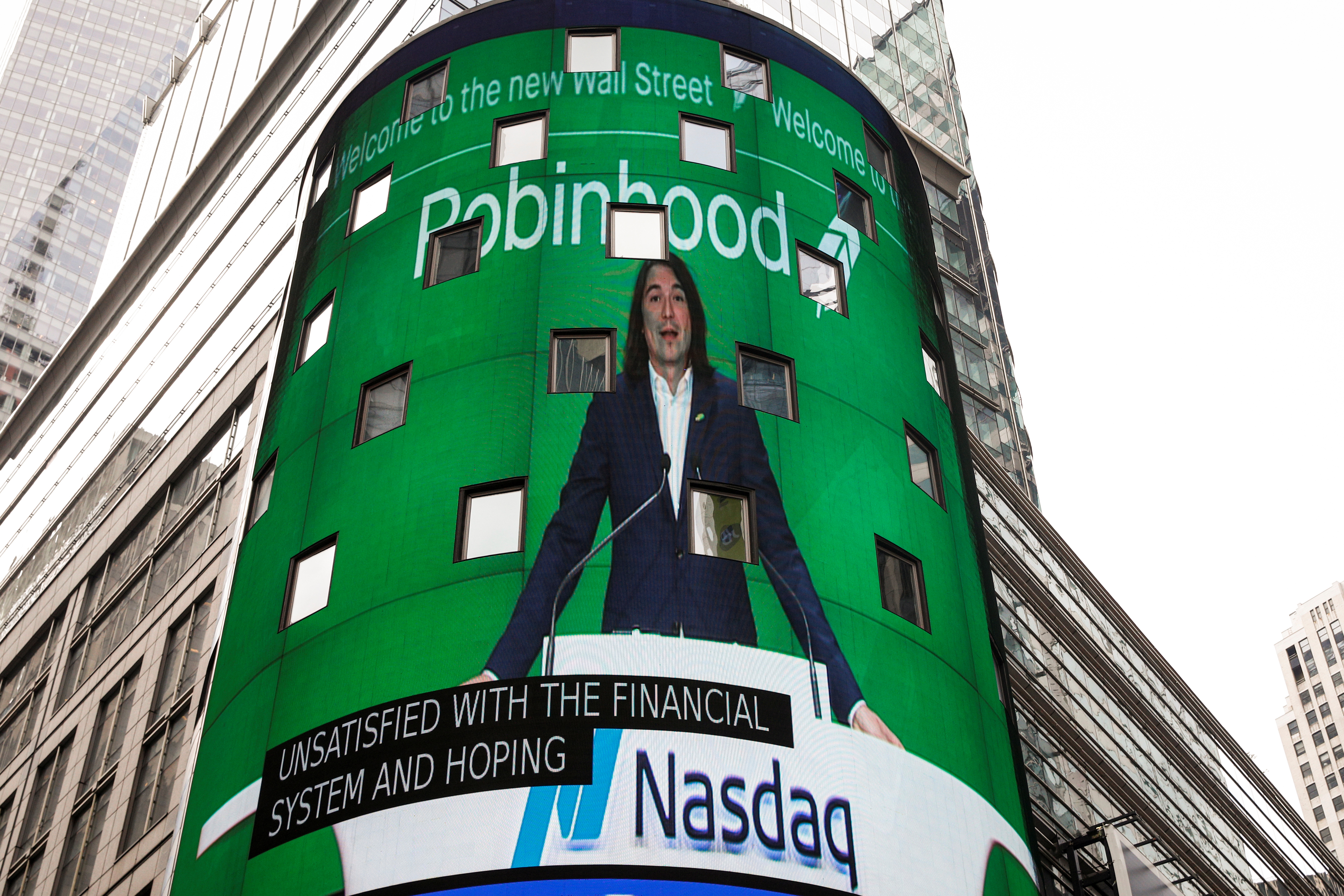 Robinhood Markets Inc's IPO on the Nasdaq