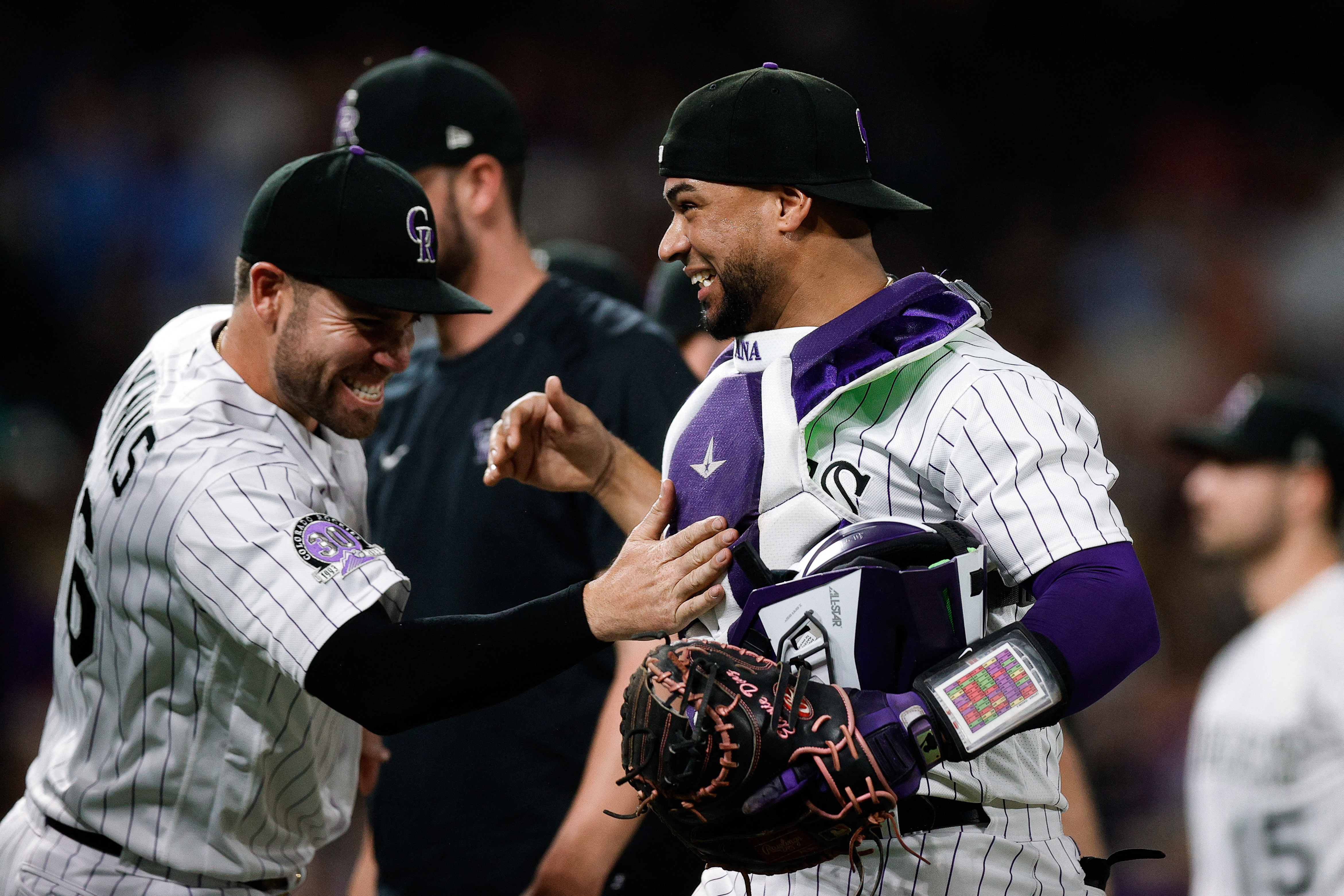 Rockies' Elias Díaz helps National League end losing streak in All