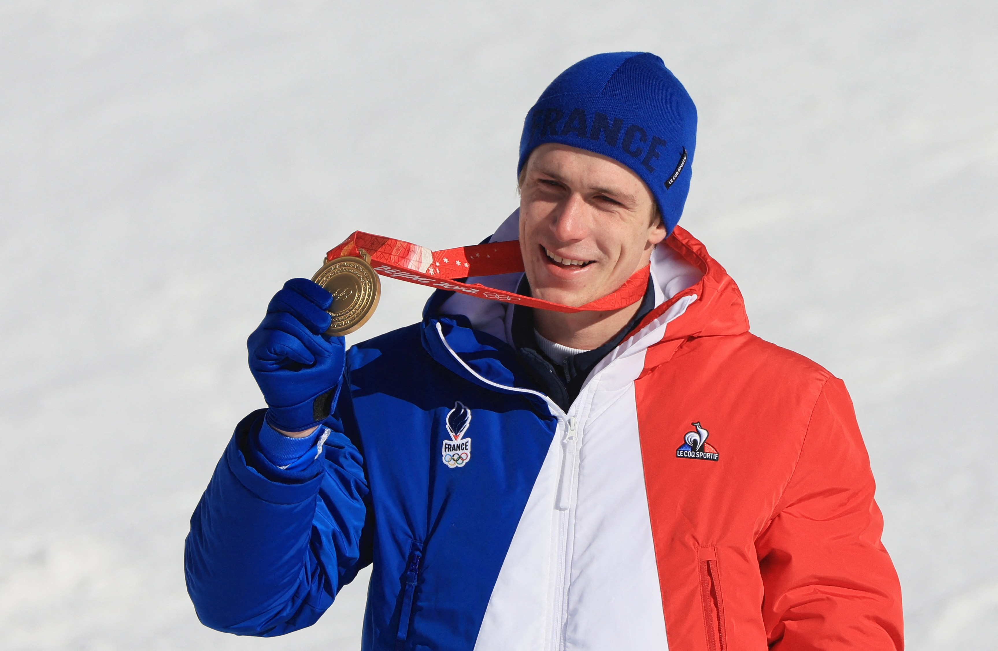 Victory Ceremony - Alpine Skiing - Men's Slalom