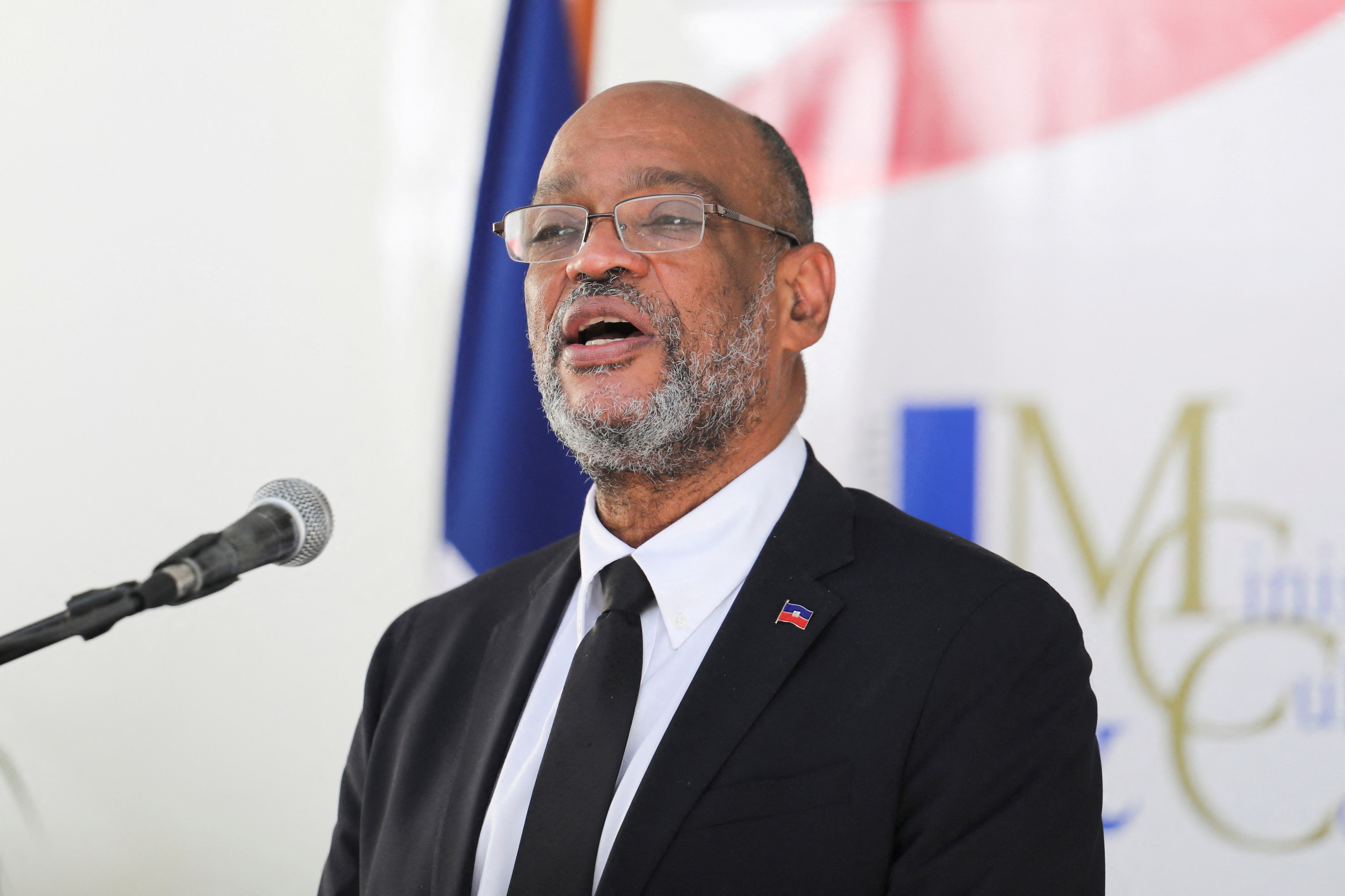 Haitian Prime Minister Ariel Henry inaugurated as Minister of Culture and Communication, in Port-au-Prince