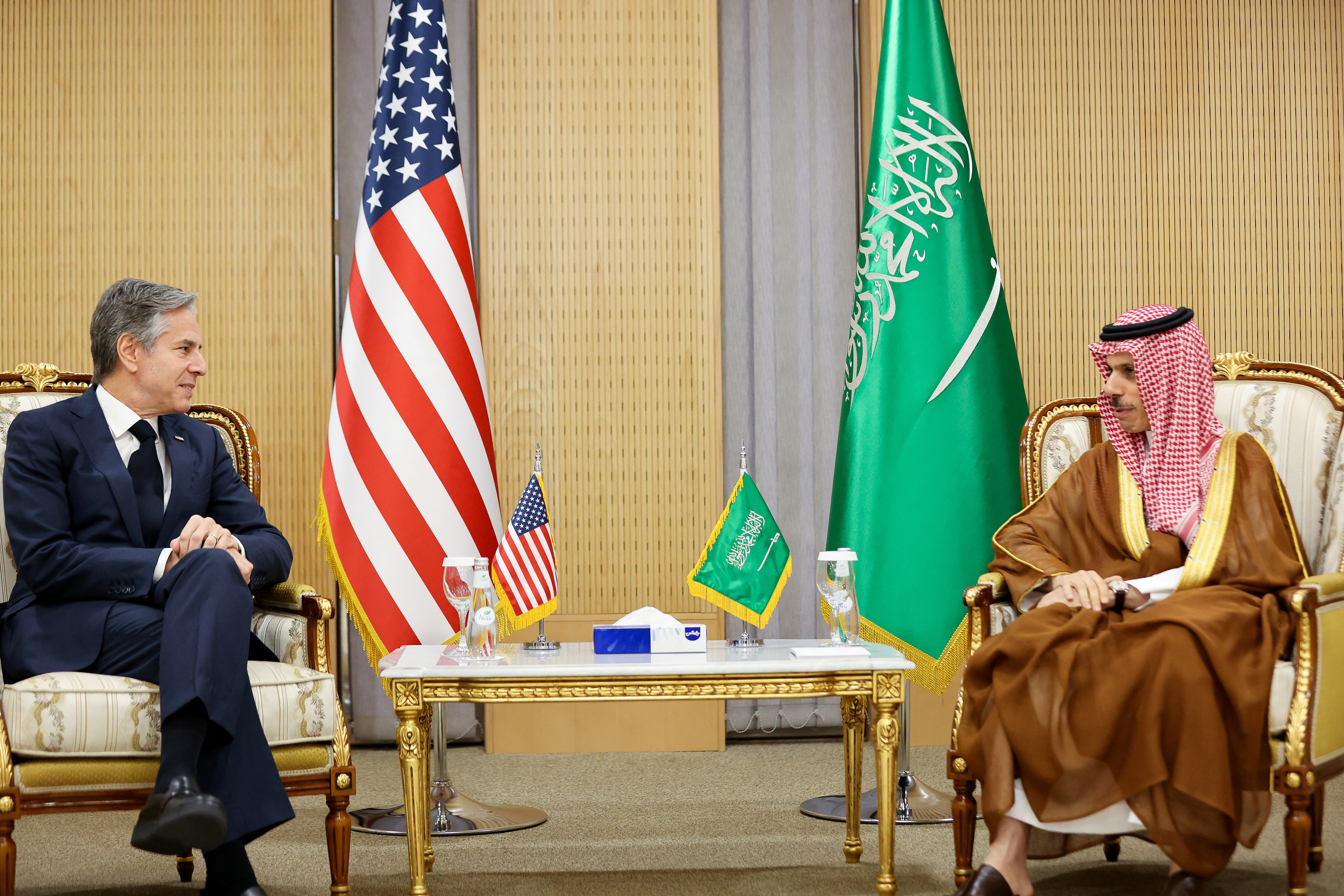 U.S. Secretary of State Blinken visits Saudi Arabia