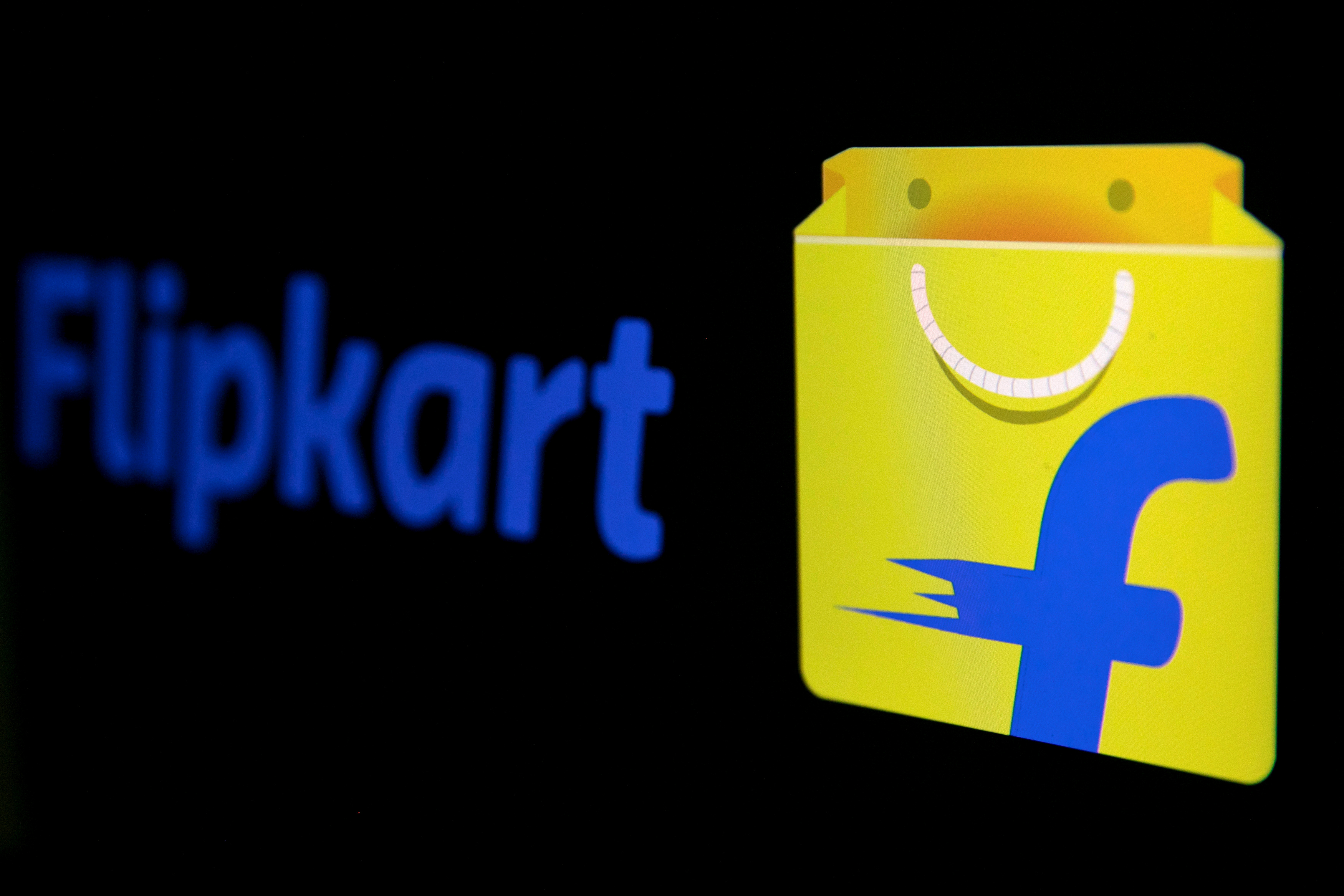 The logo of India's e-commerce firm Flipkart is seen in this illustration picture taken January 29, 2019. REUTERS/Danish Siddiqui/Illustration/File Photo    