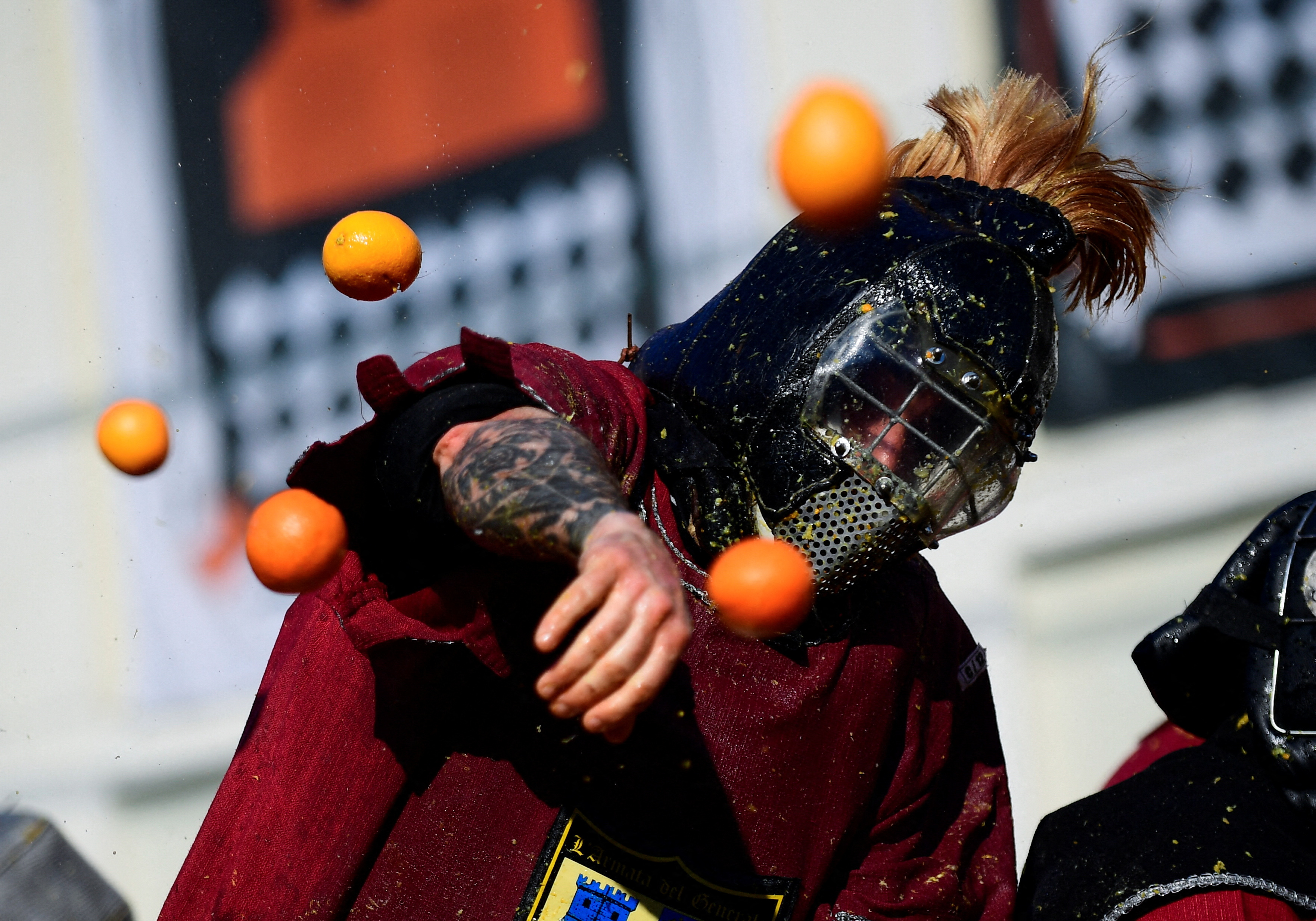 In pictures: War of the oranges - March 4, 2025 | Reuters