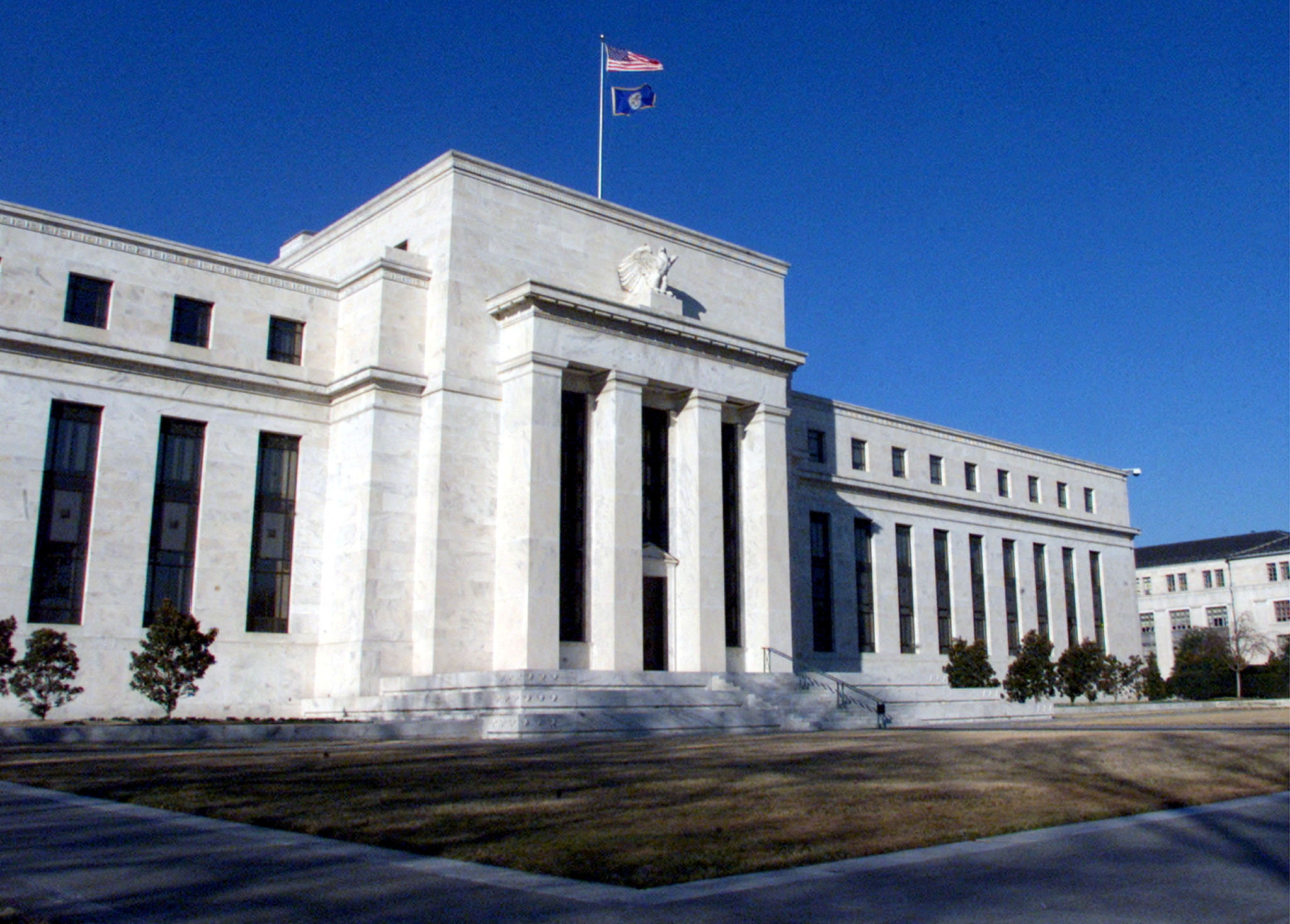 El edificio de la Reserva Federal de los Estados Unidos en Washington, DC