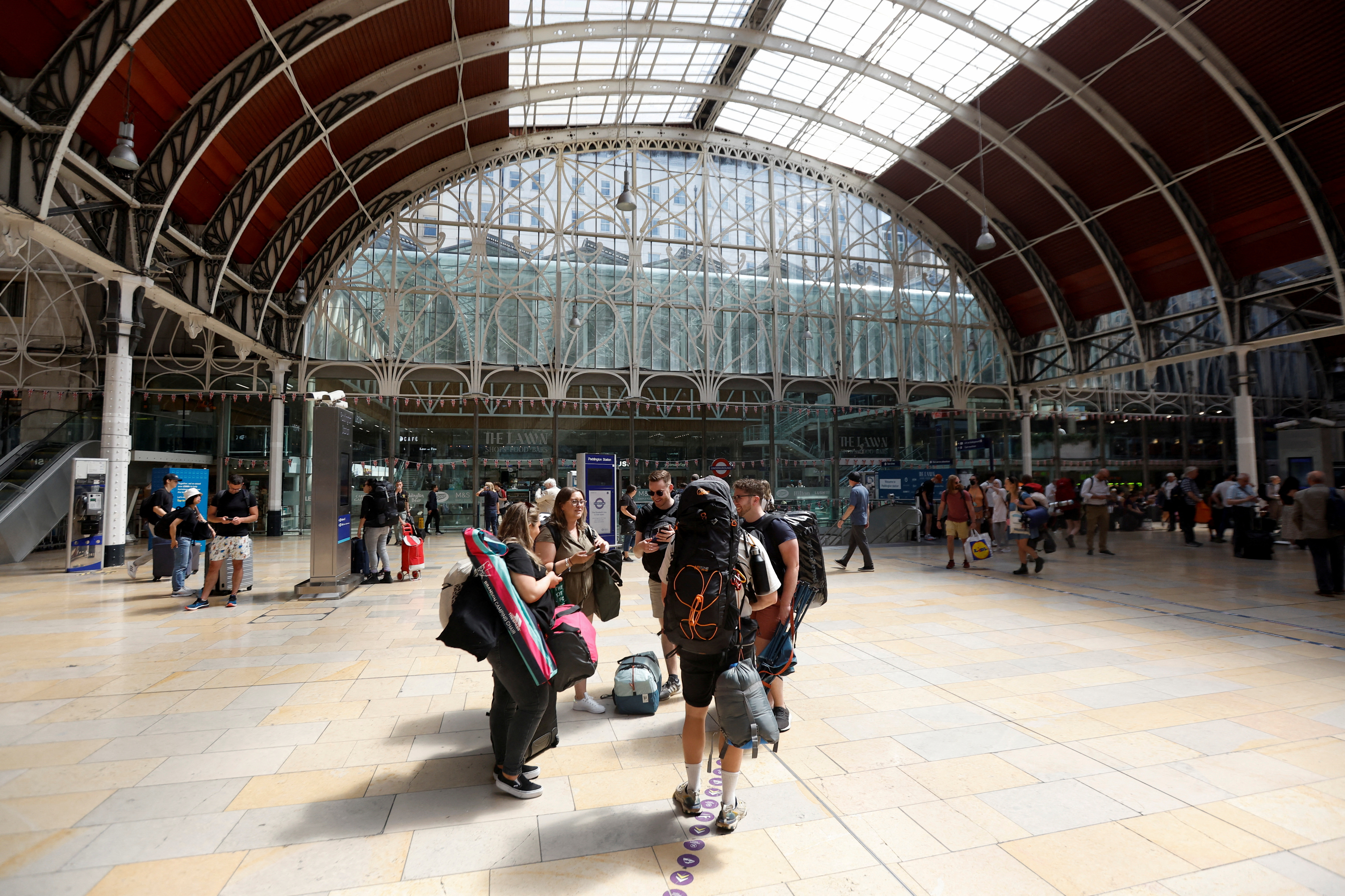 National rail strikes, in London