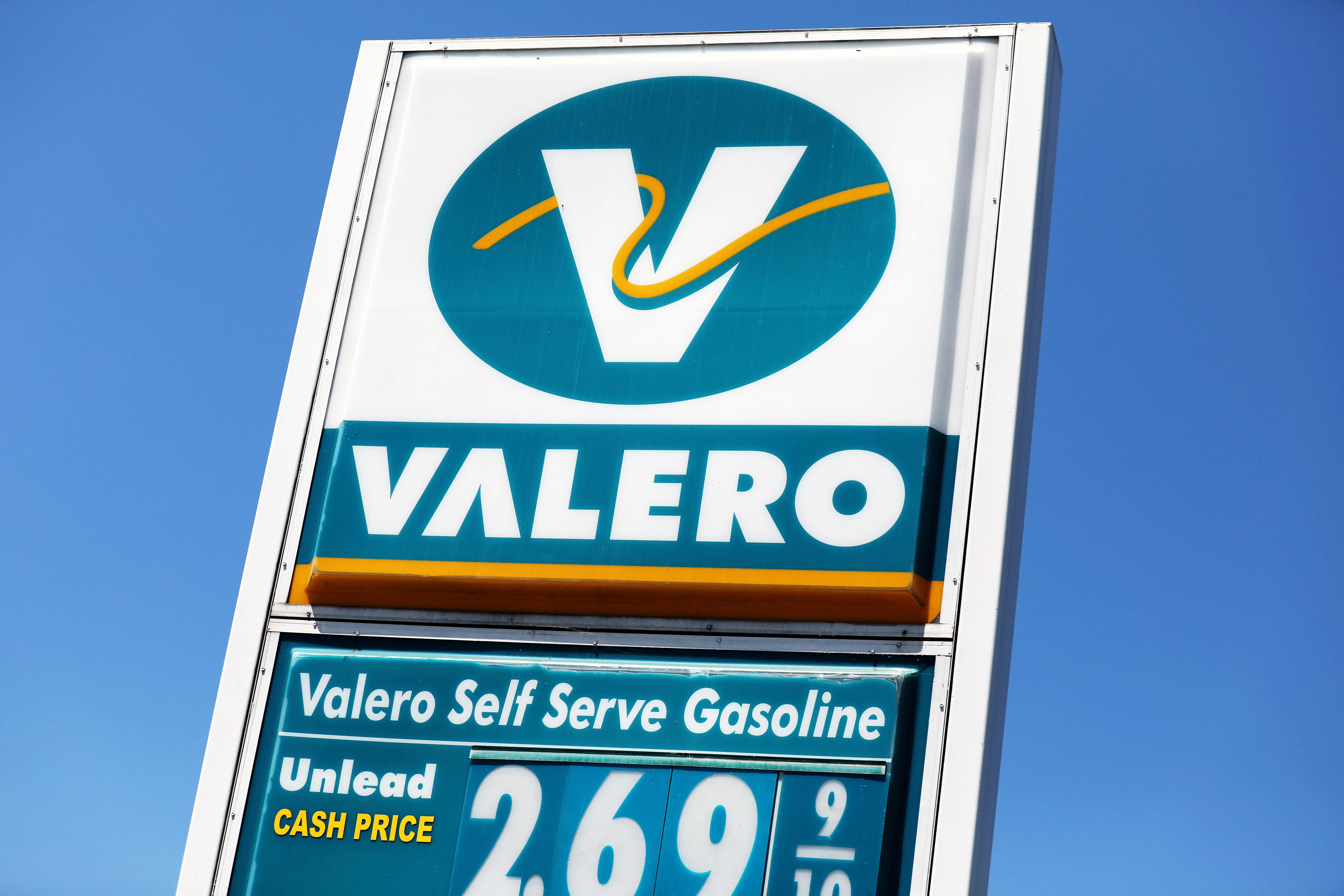 Valero Gas Station in California