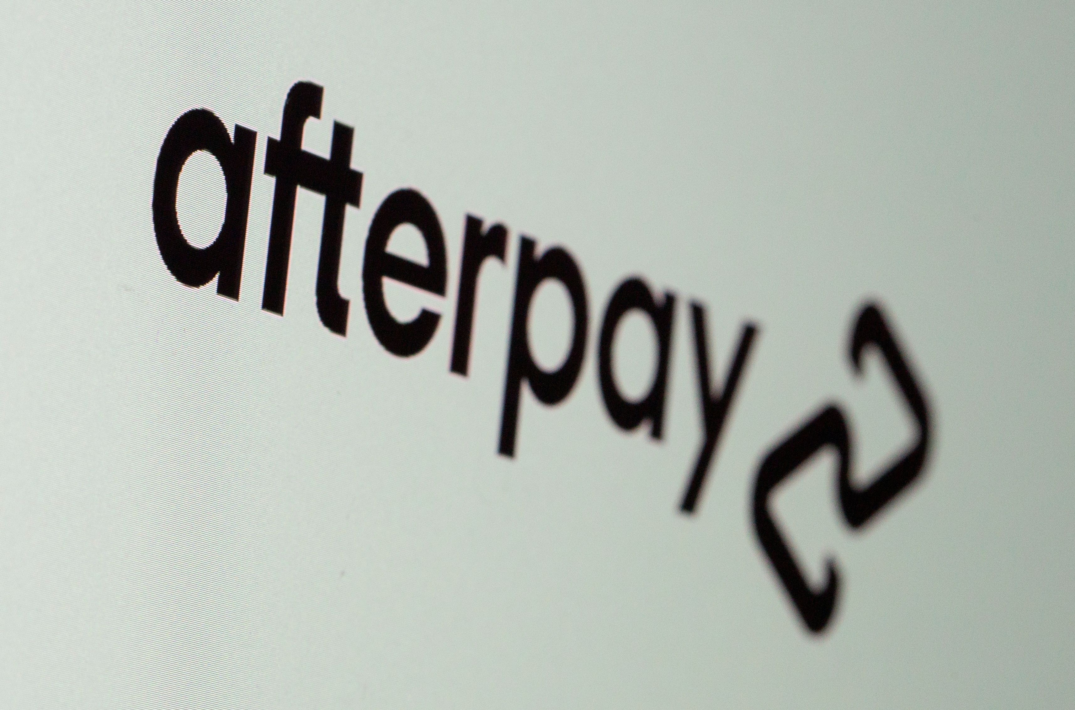 Afterpay logo is displayed