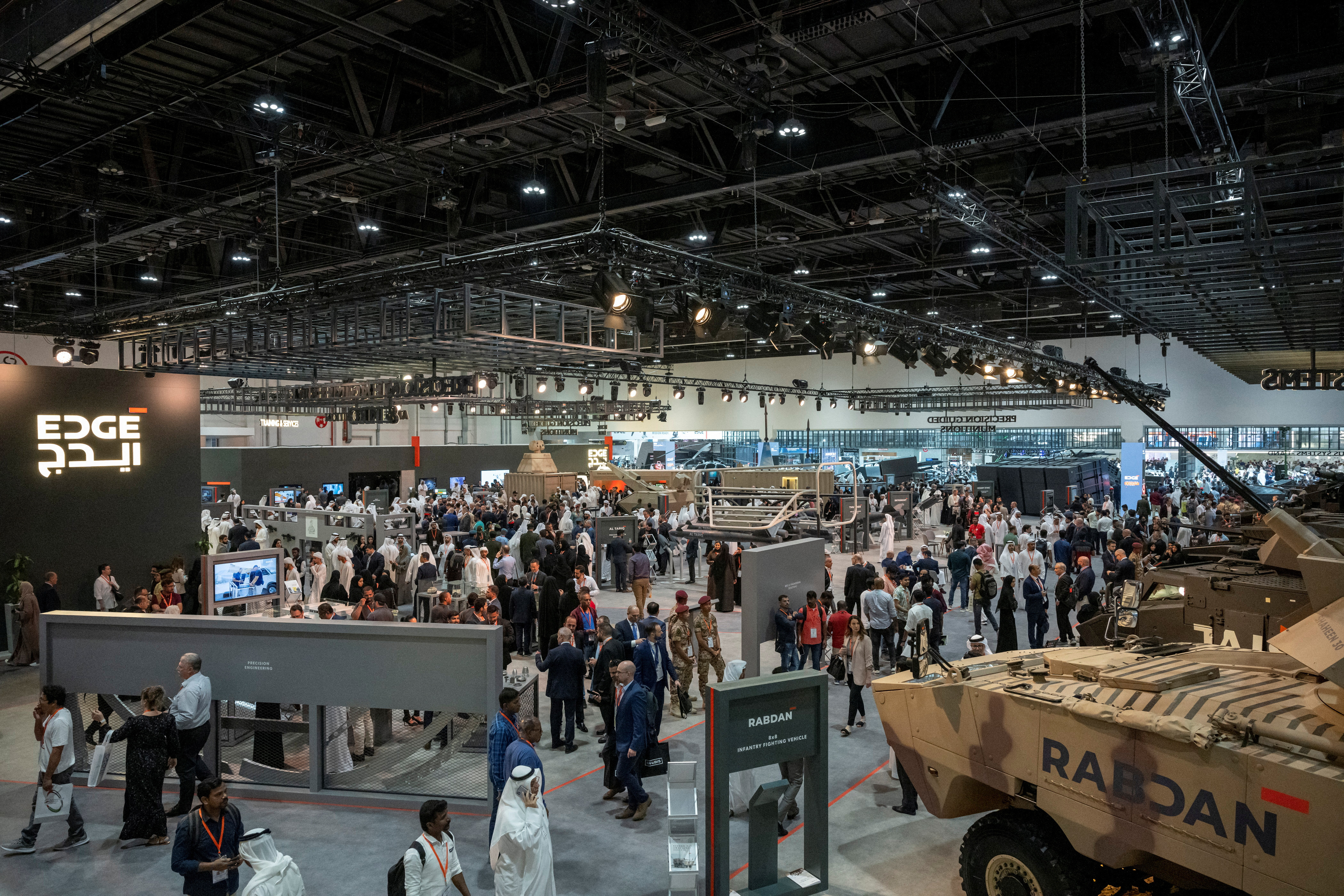 International Defence Exhibition and Conference (IDEX) in Abu Dhabi