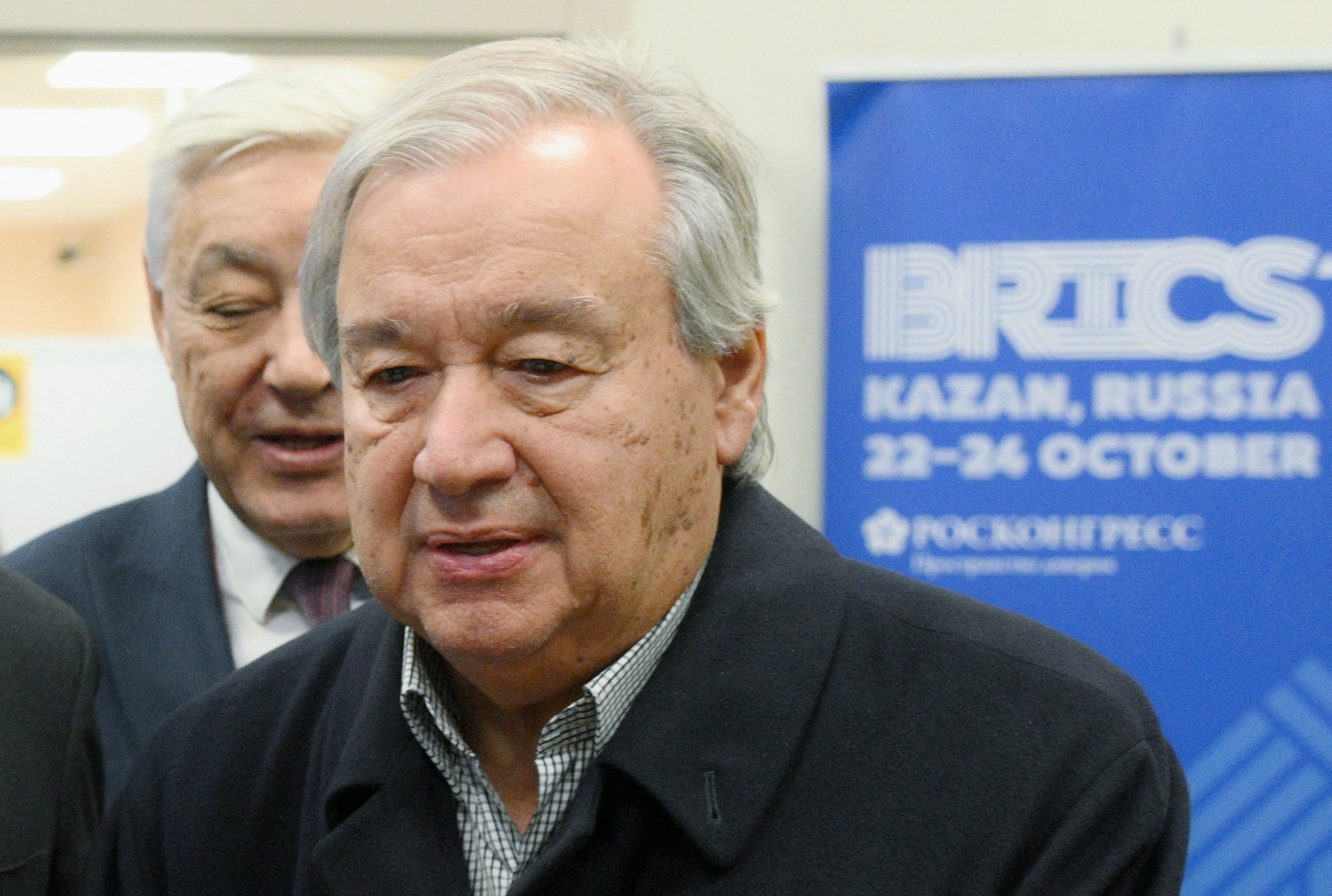 UN Secretary General Guterres arrives in Russia for BRICS summit