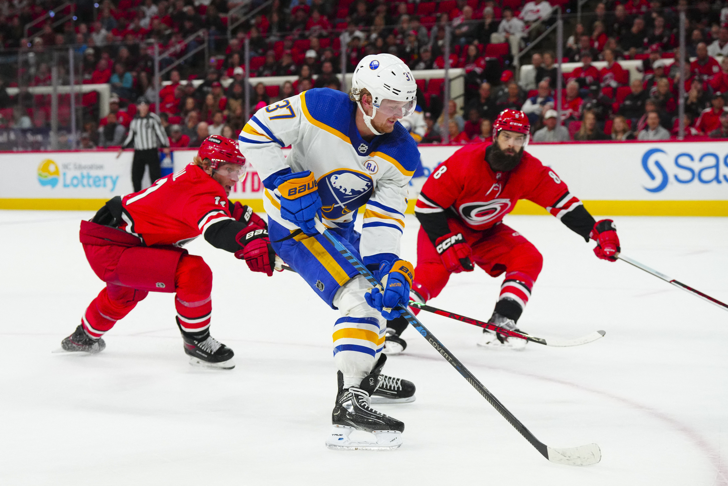 Martin Necas Scores In OT For Hurricanes To Outlast Sabres | Reuters