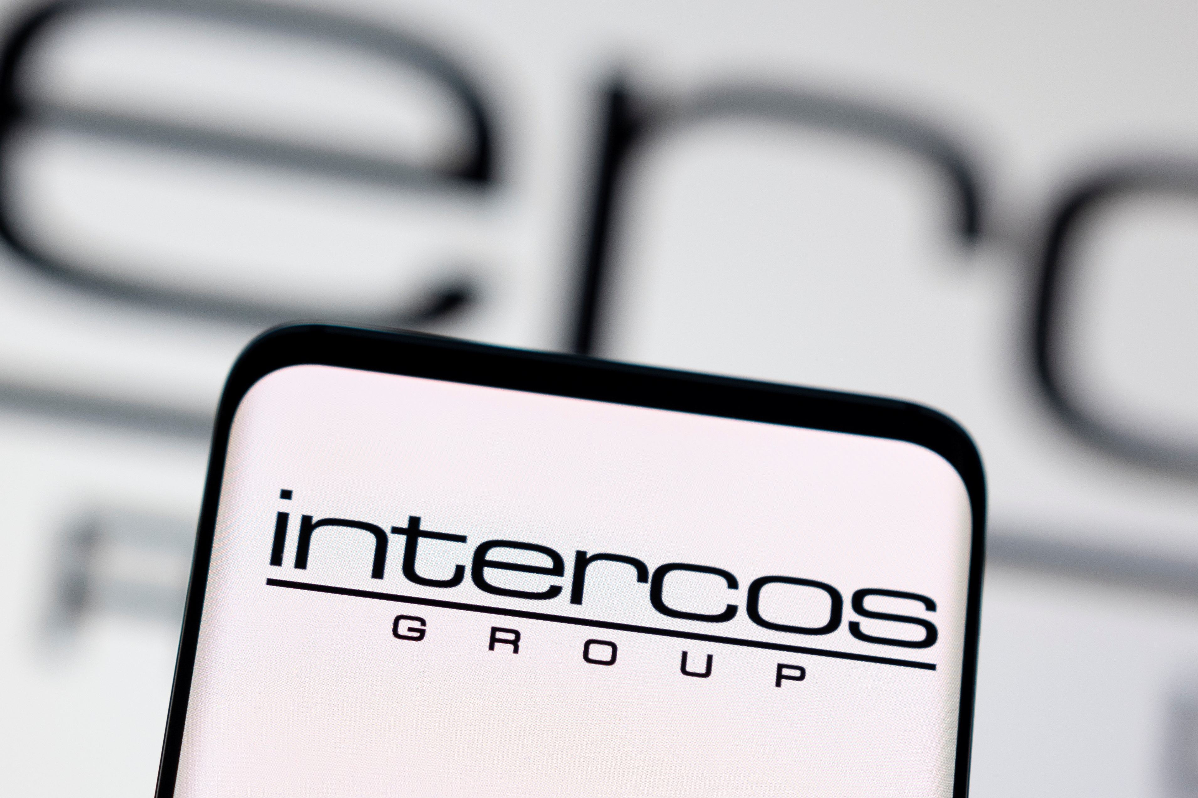 Illustration shows Intercos logo