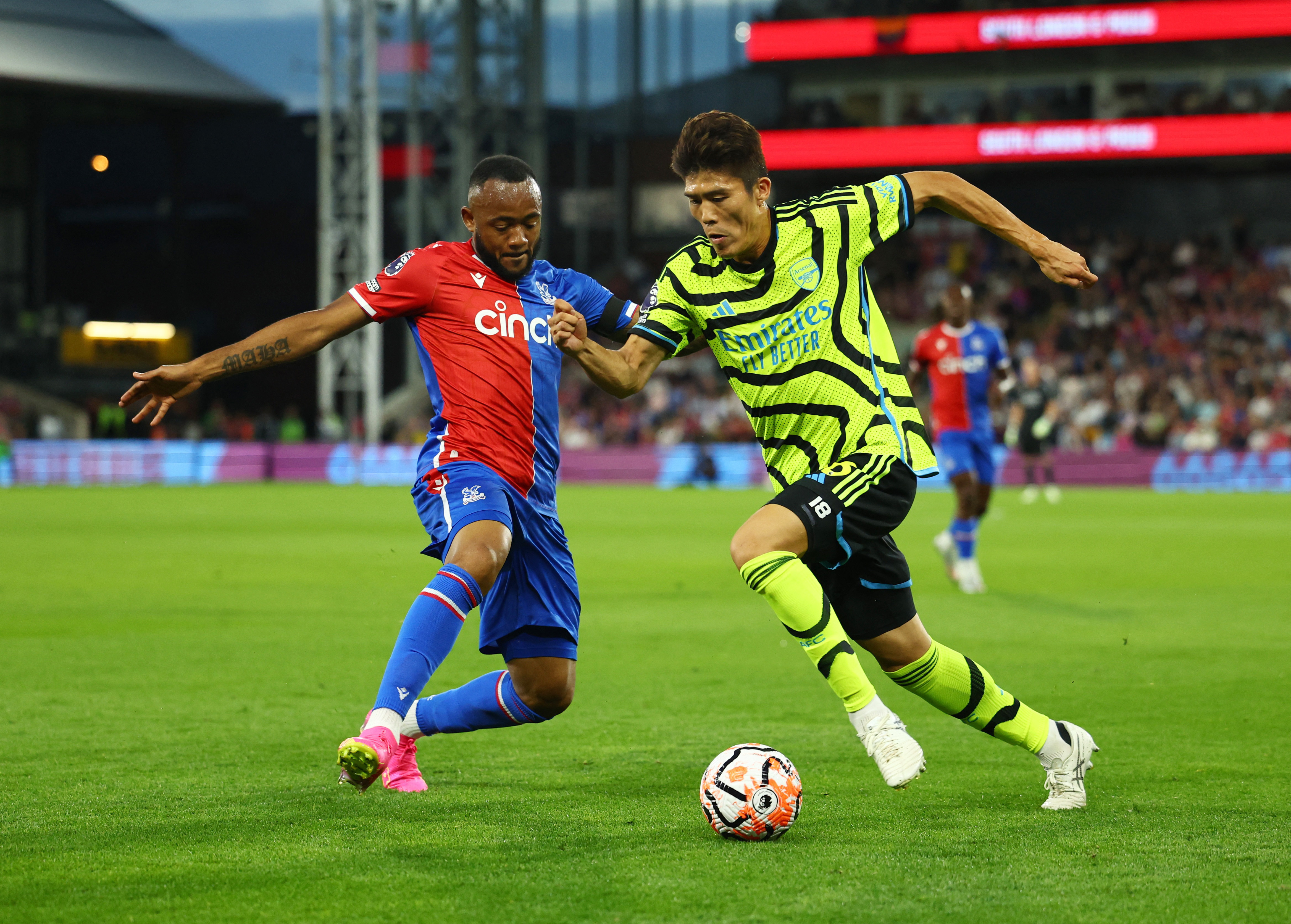 Arsenal v Crystal Palace - as it happened