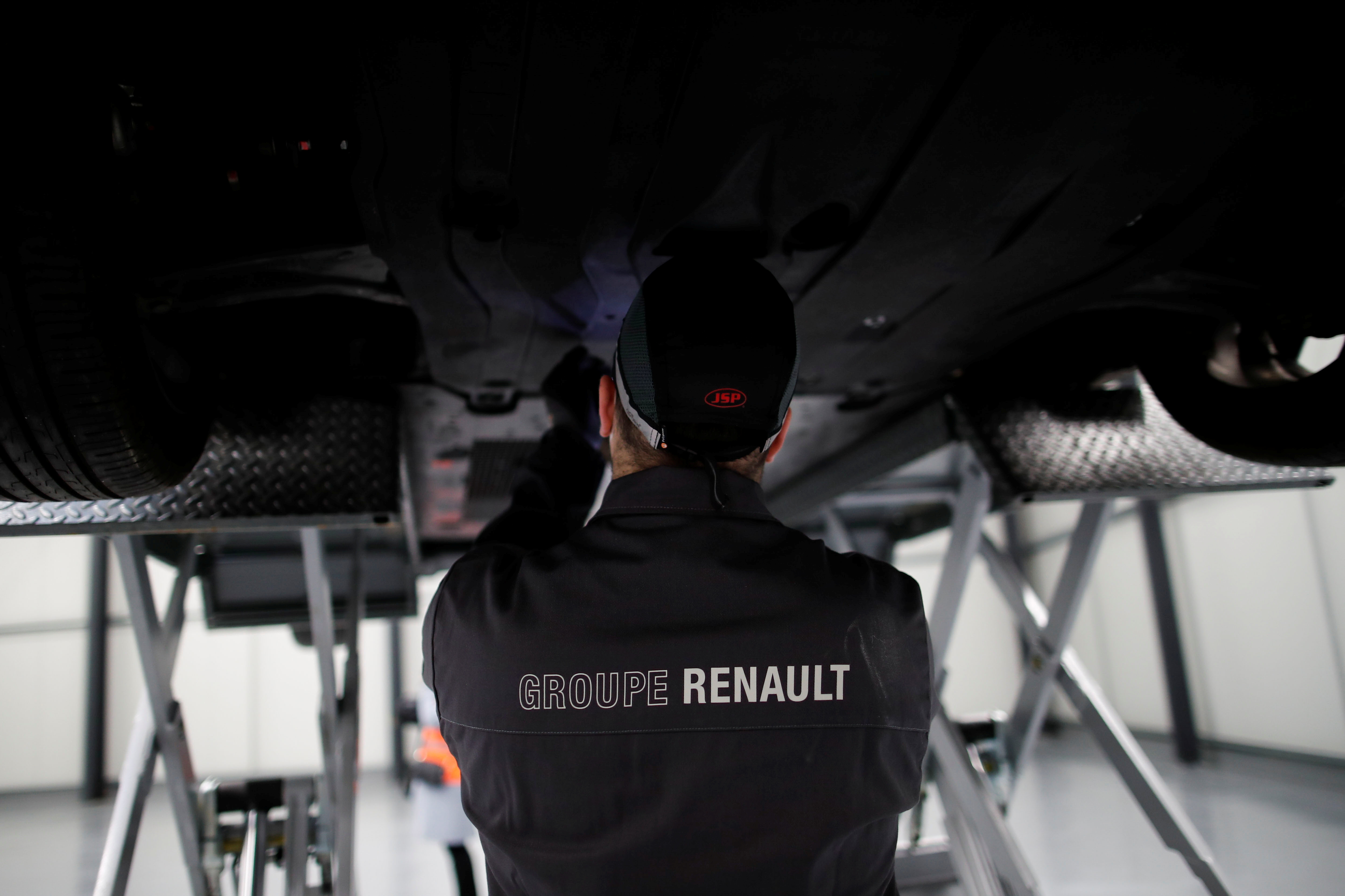 Groupe Renault shows progress in turning its Flins car plant into a recycling hub