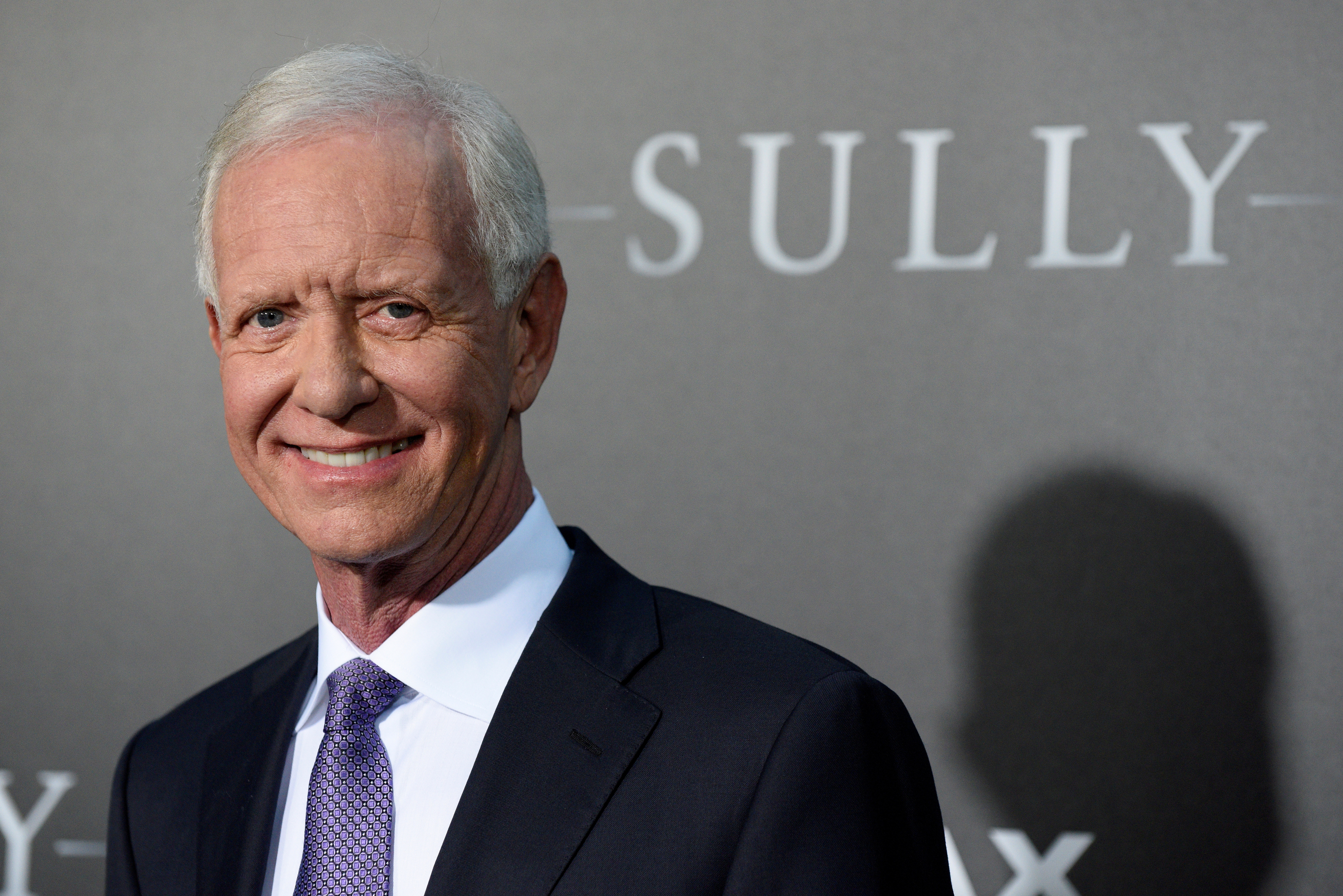 Captain Chesley 'Sully' Sullenberger attends the New York premiere of the film 