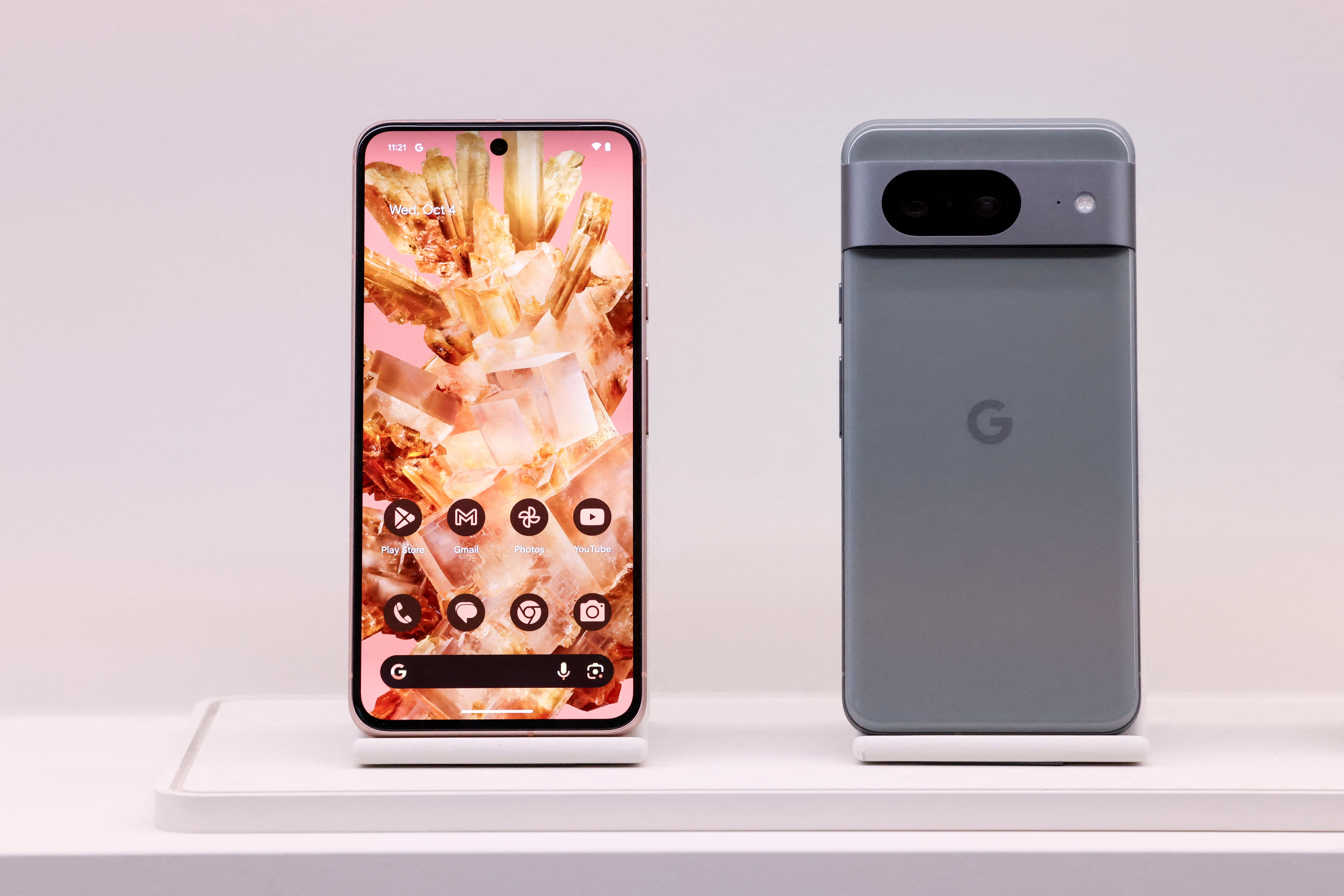 Google annonce les nouveaux téléphones Pixel 8, Pixel 8 Pro et Pixel Watch 2 à New York