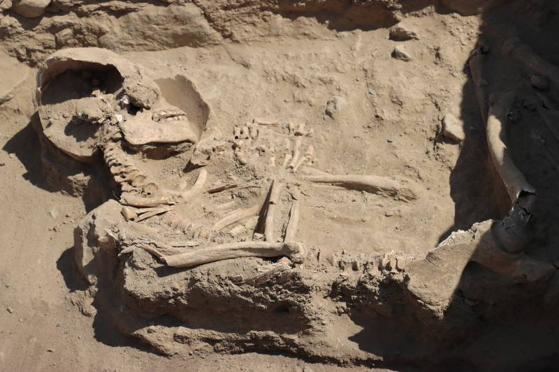 Archaeologists find human remains in burial sites in northern Peru